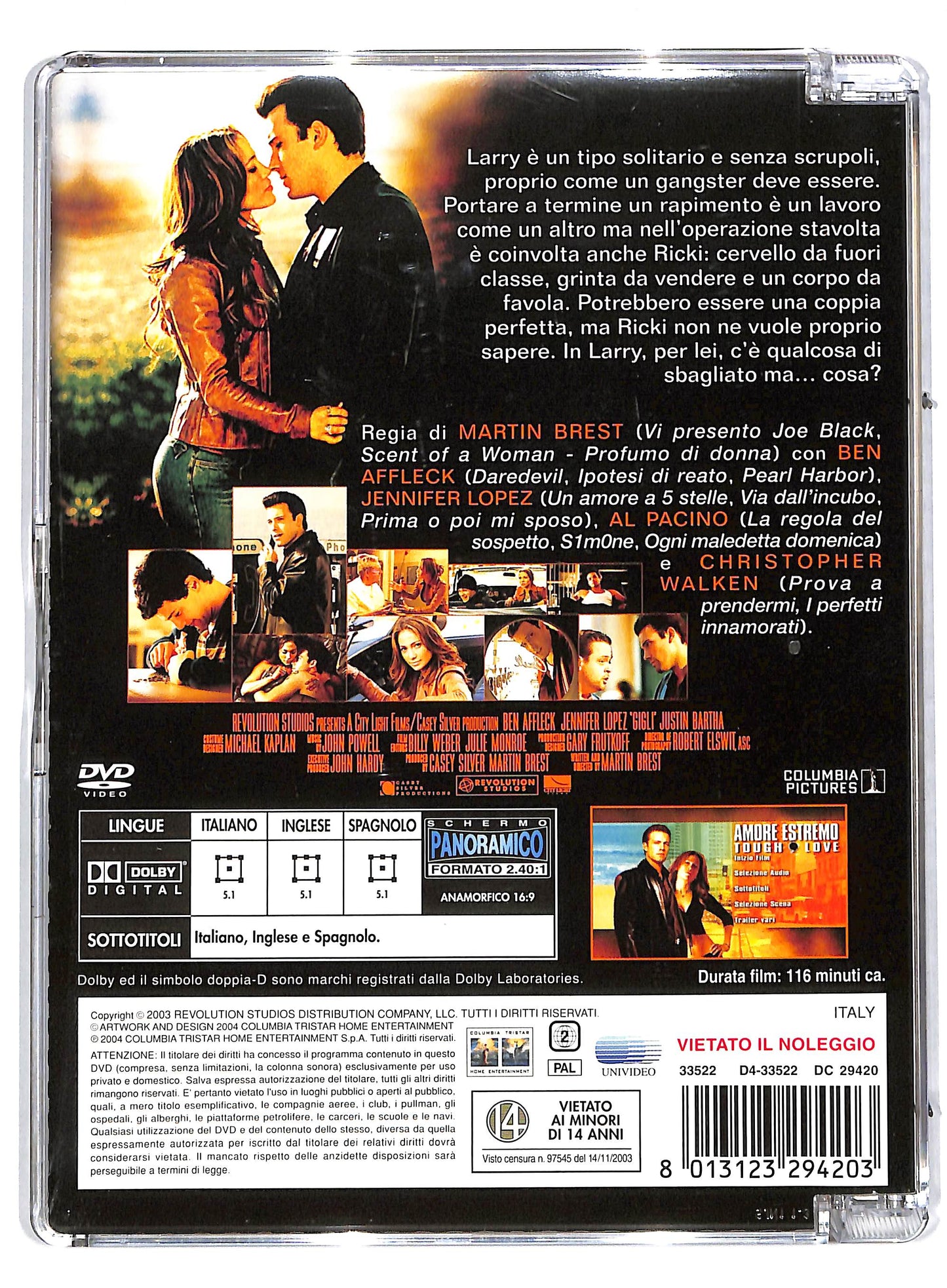 EBOND Amore estremo - Tough Love SJB DVD DB709701