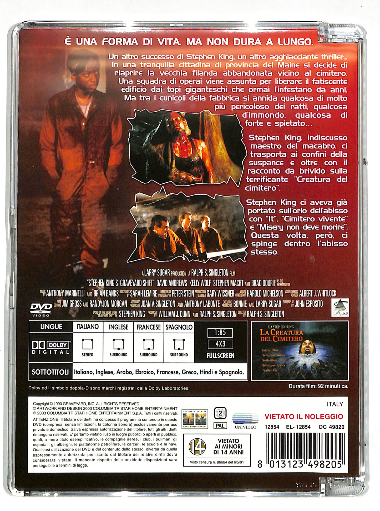 EBOND La creatura del cimitero SJB DVD DB709722