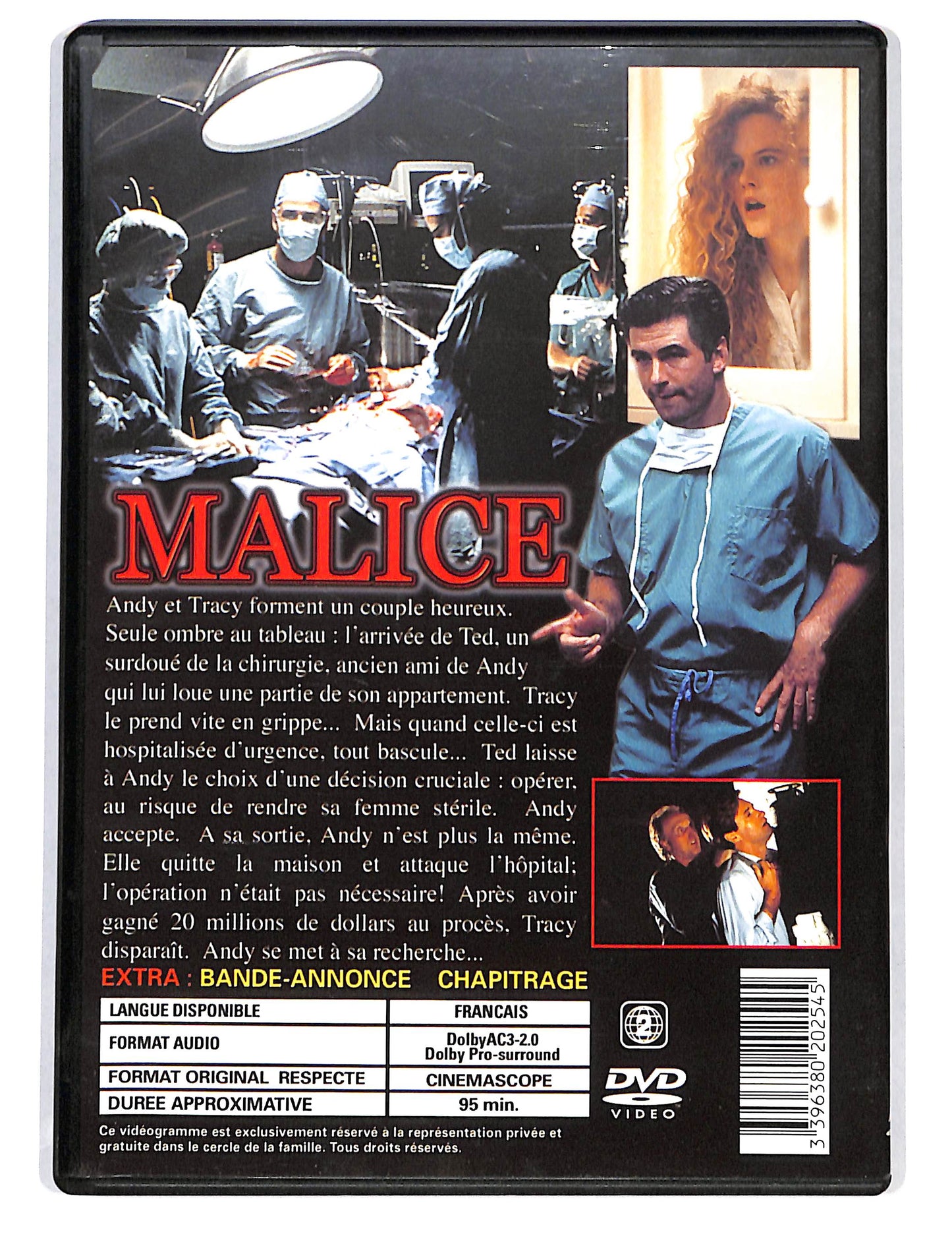 EBOND Malice Edizione Francia DVD DB709914