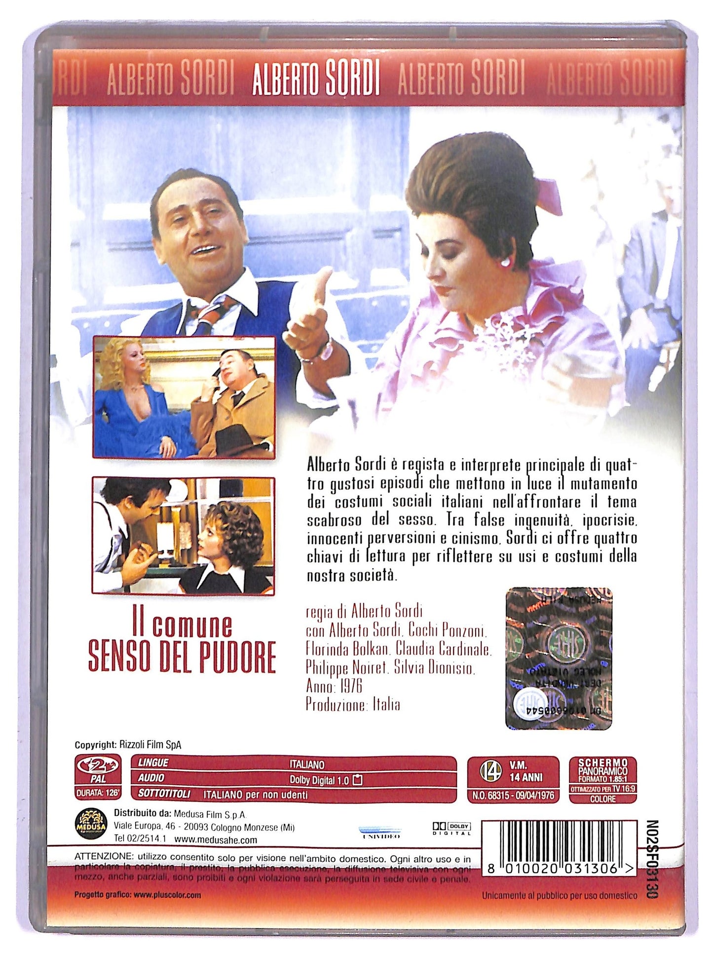 EBOND IL Comune Senso Del Pudore DVD DB710112