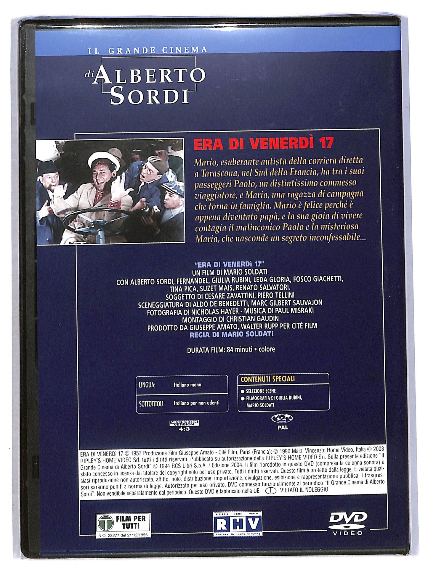 EBOND Era di venerdi 17 EDITORIALE DVD DB710122