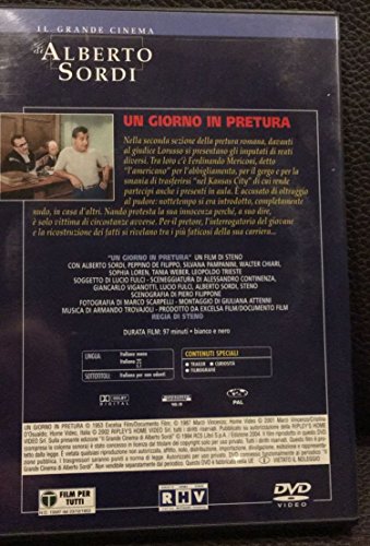EBOND Un giorno in pretura - Il Grande Cinema di Alberto Sordi DVD DB710146