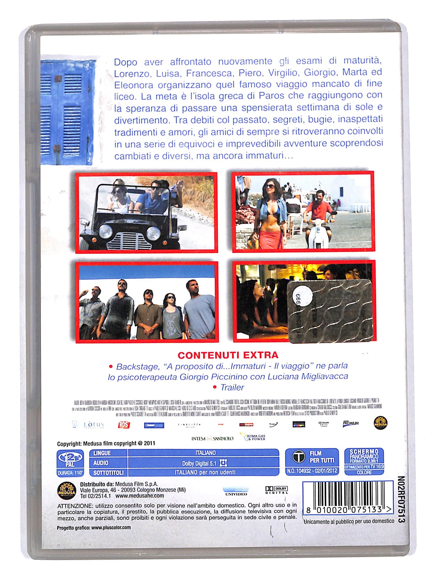 EBOND Immaturi - Il viaggio NOLEGGIO DVD DB710309