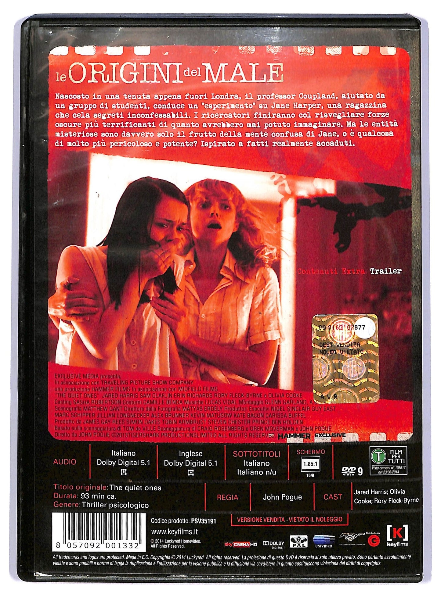 EBOND Le origini del male DVD DB710312