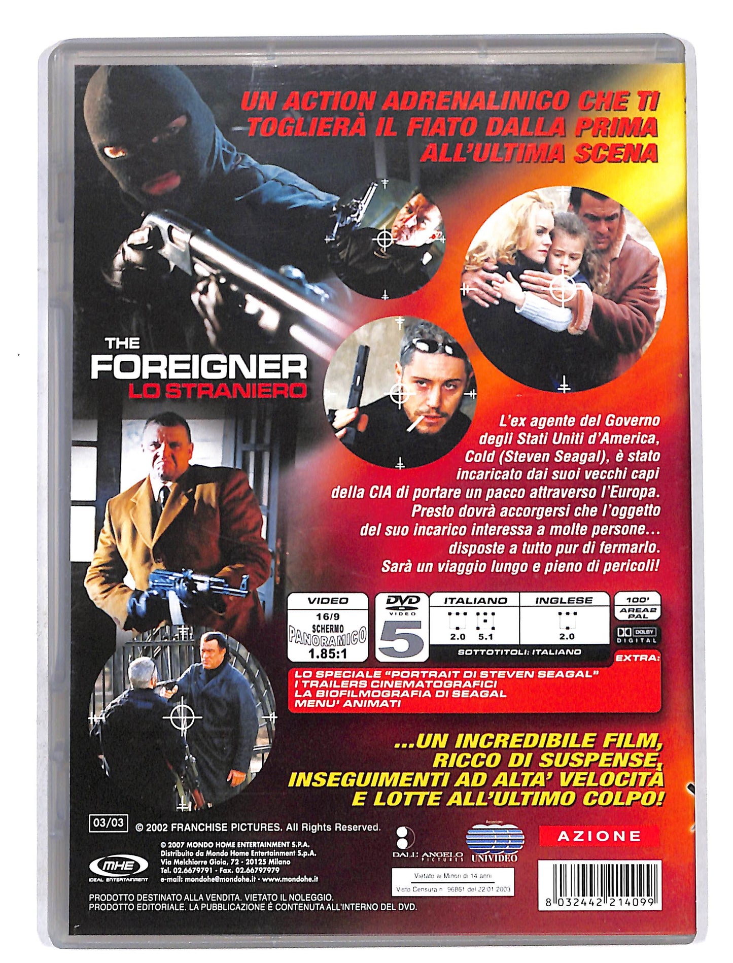 EBOND The Foreigner lo straniero DVD DB710616