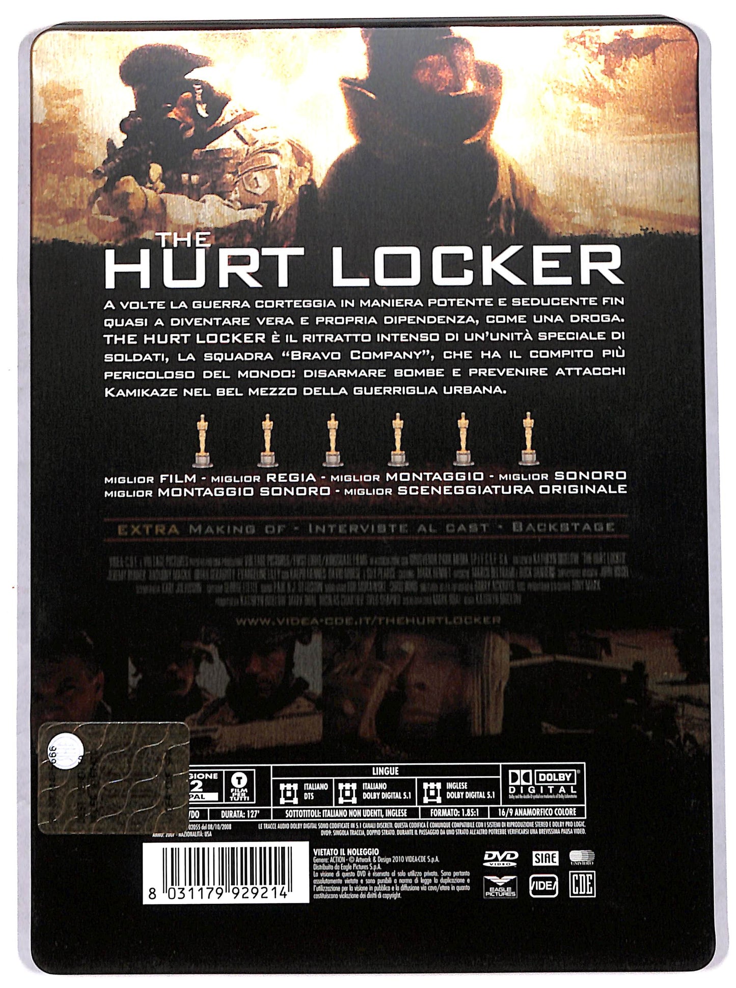 EBOND The Hurt Locker STEELBOOK DVD DB710617