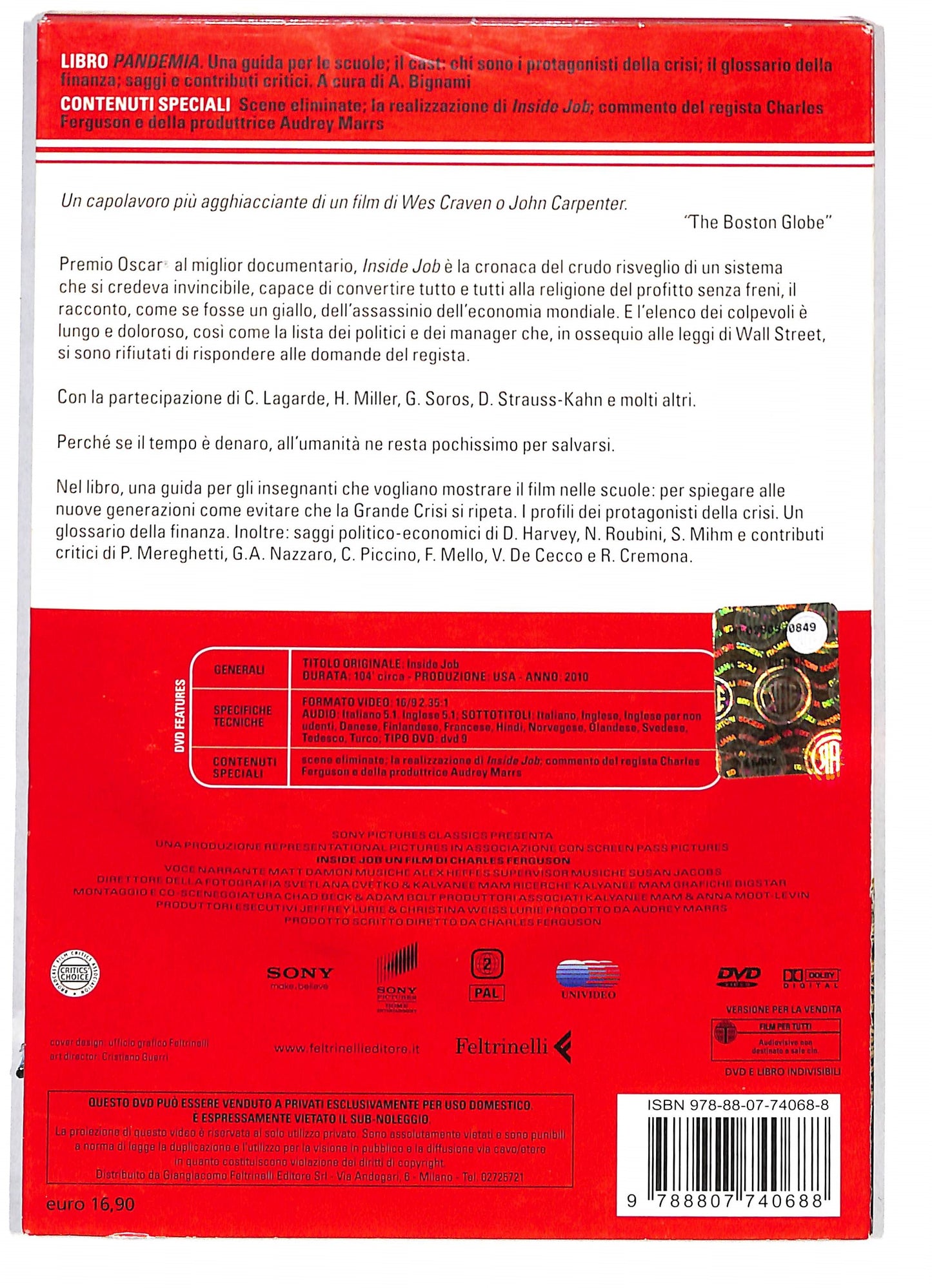 EBOND Inside job +DVD DB710632