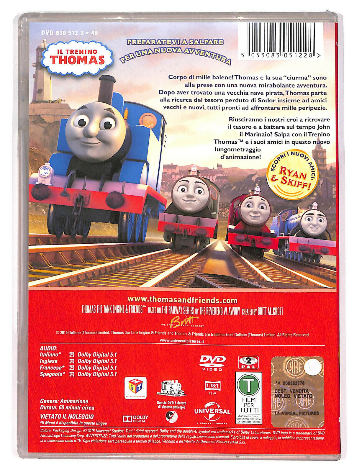 EBOND Il Trenino Thomas Sodor e La Leggenda Dei Pirati DVD DB710638