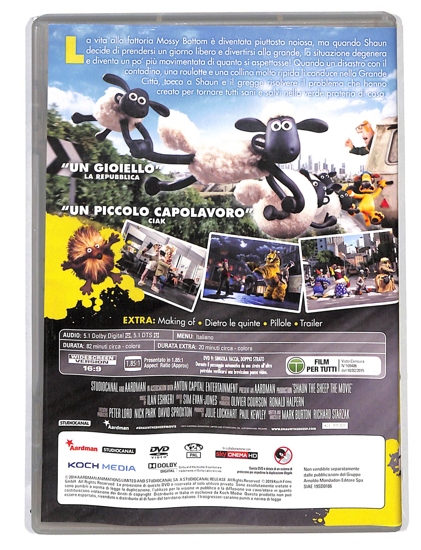 EBOND Shaun vita da pecora il film EDITORIALE DVD DB710639