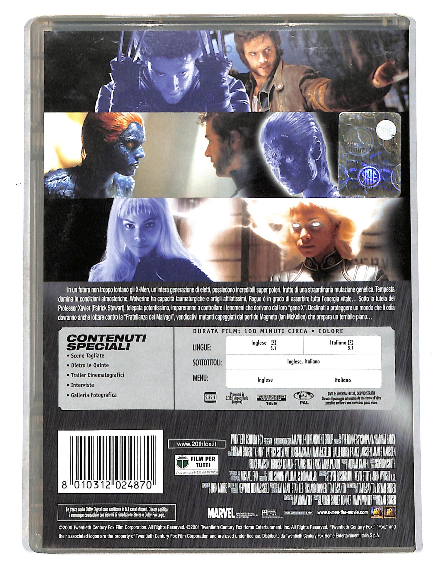 EBOND X-Men DVD DB710645