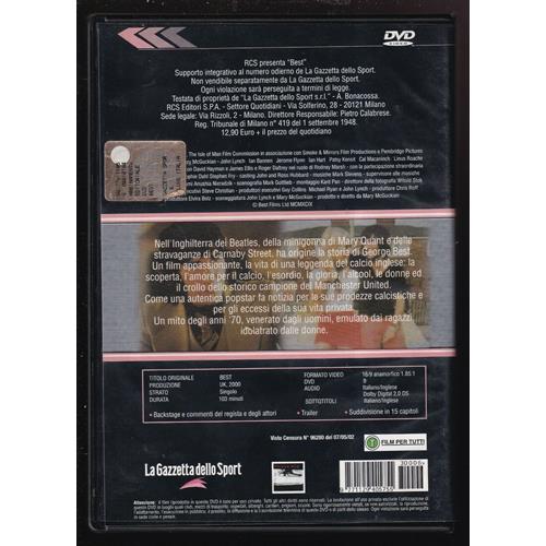 EBOND Best La Storia Di George Best Editoriale Gazzetta Dello Sport DVD DB710857