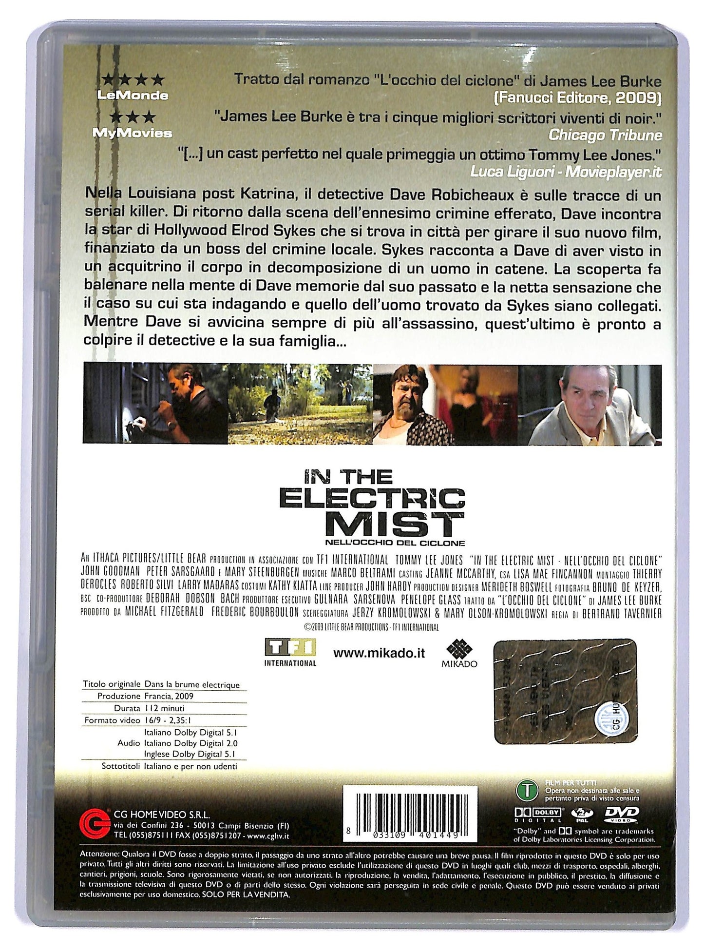 EBOND In the electric mist Nell'occhio del ciclone DVD DB710861