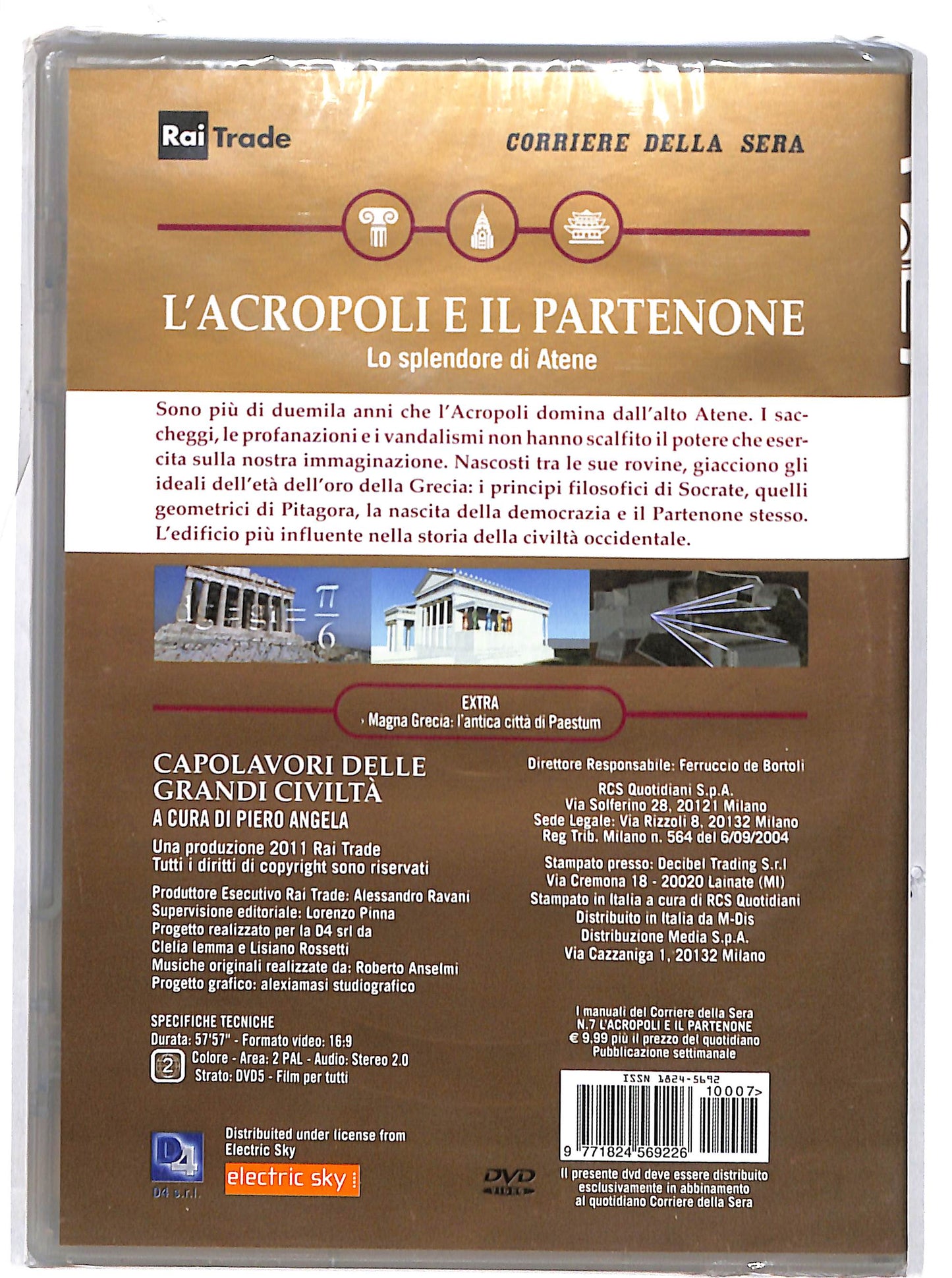 EBOND L'acropoli e il partenone Lo Splendore Di Atene Vol,7 DVD DB711113