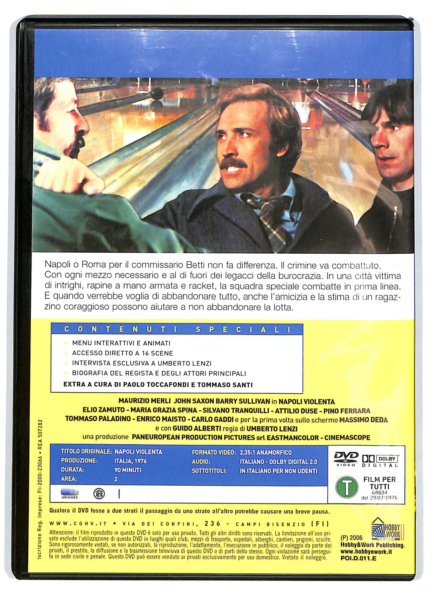 EBOND Napoli violenta EDITORIALE DVD DB711134