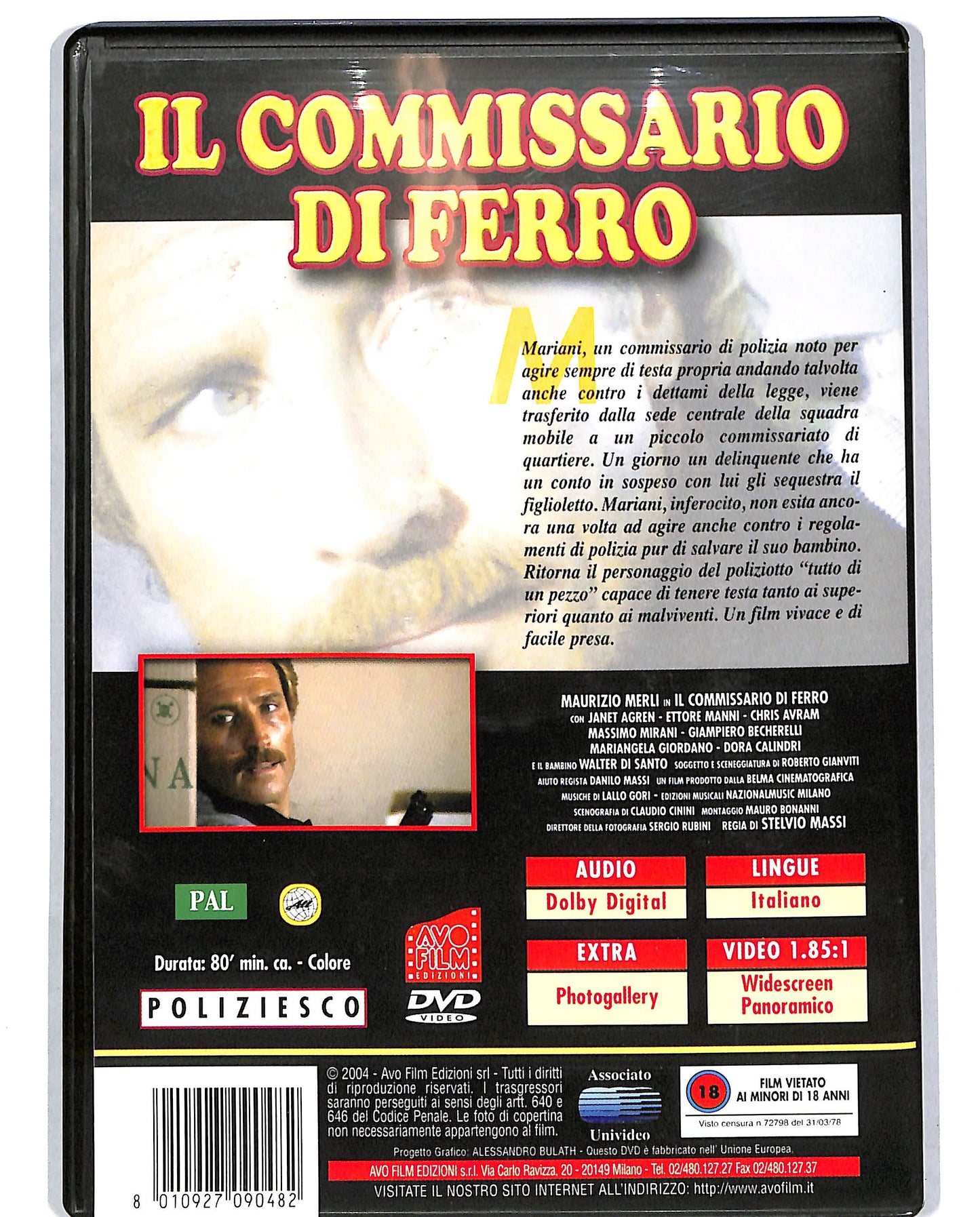 EBOND Il commissario di ferro DVD DB711135