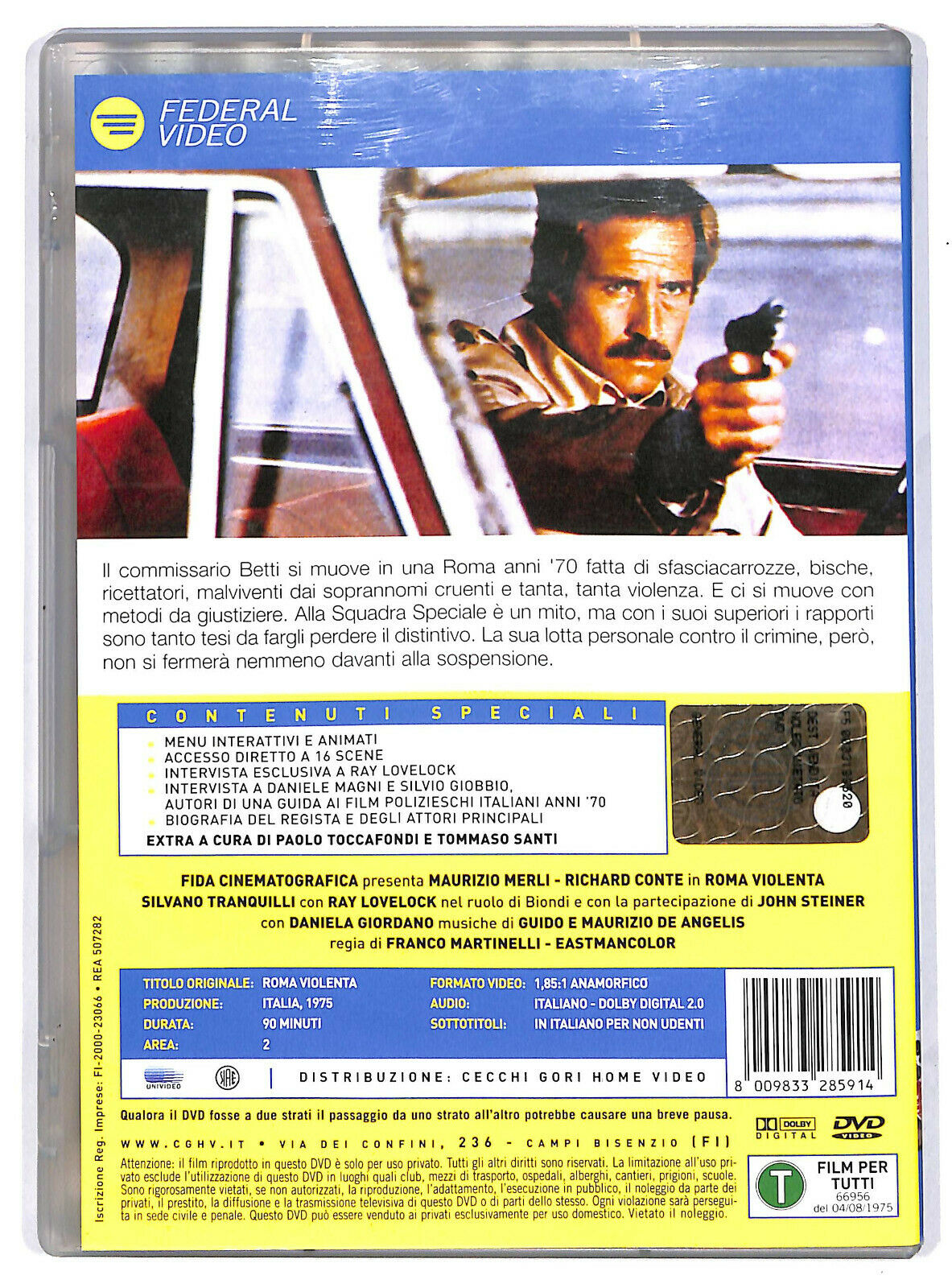 EBOND Roma Violenta DVD DB711147