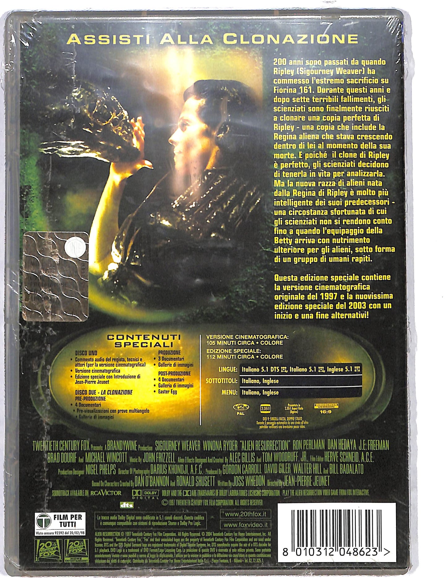 EBOND Alien La clonazione DVD DB711152