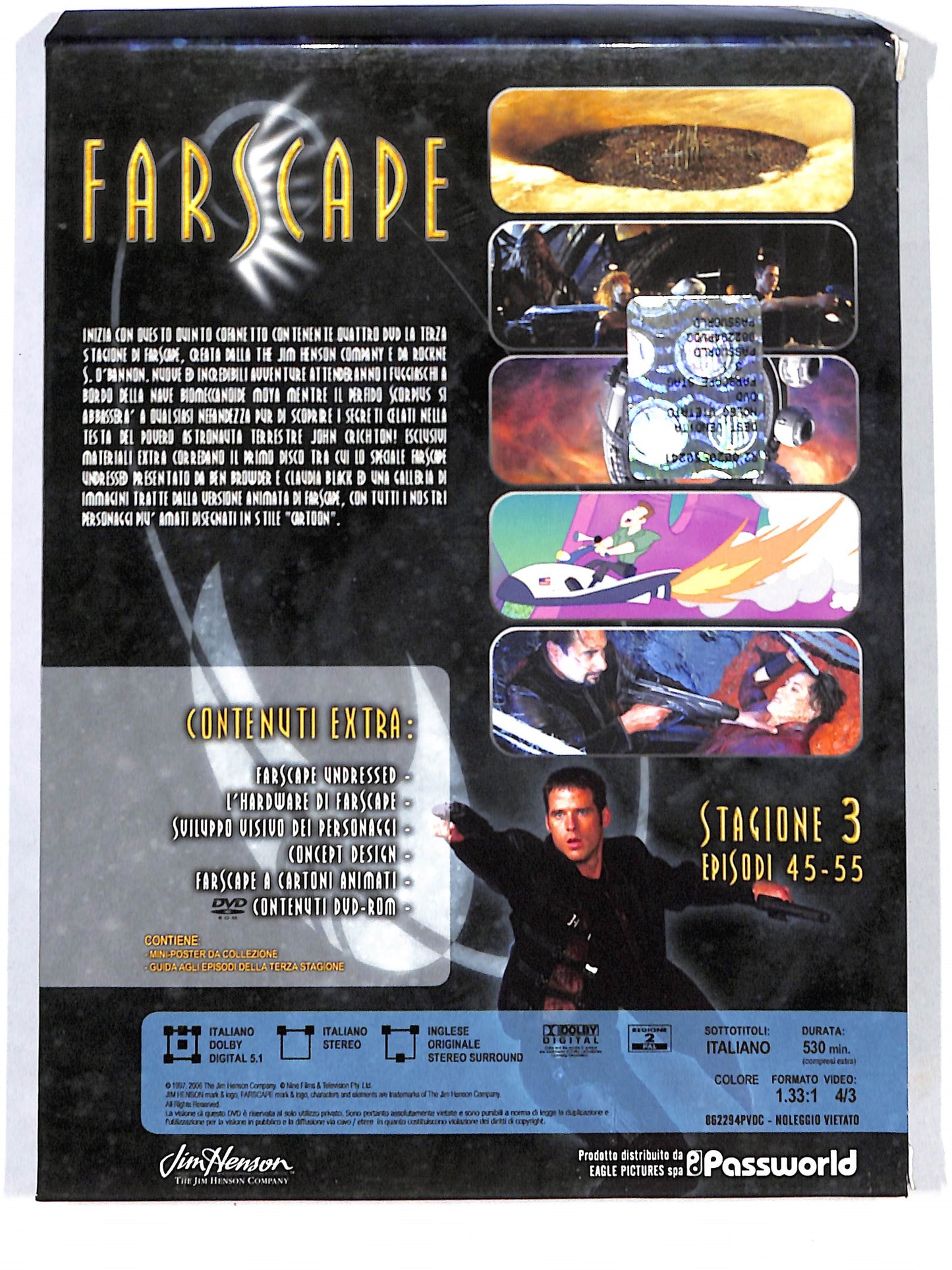 EBOND Farscape Stg.3 Ep.45-55 DVD DB711205