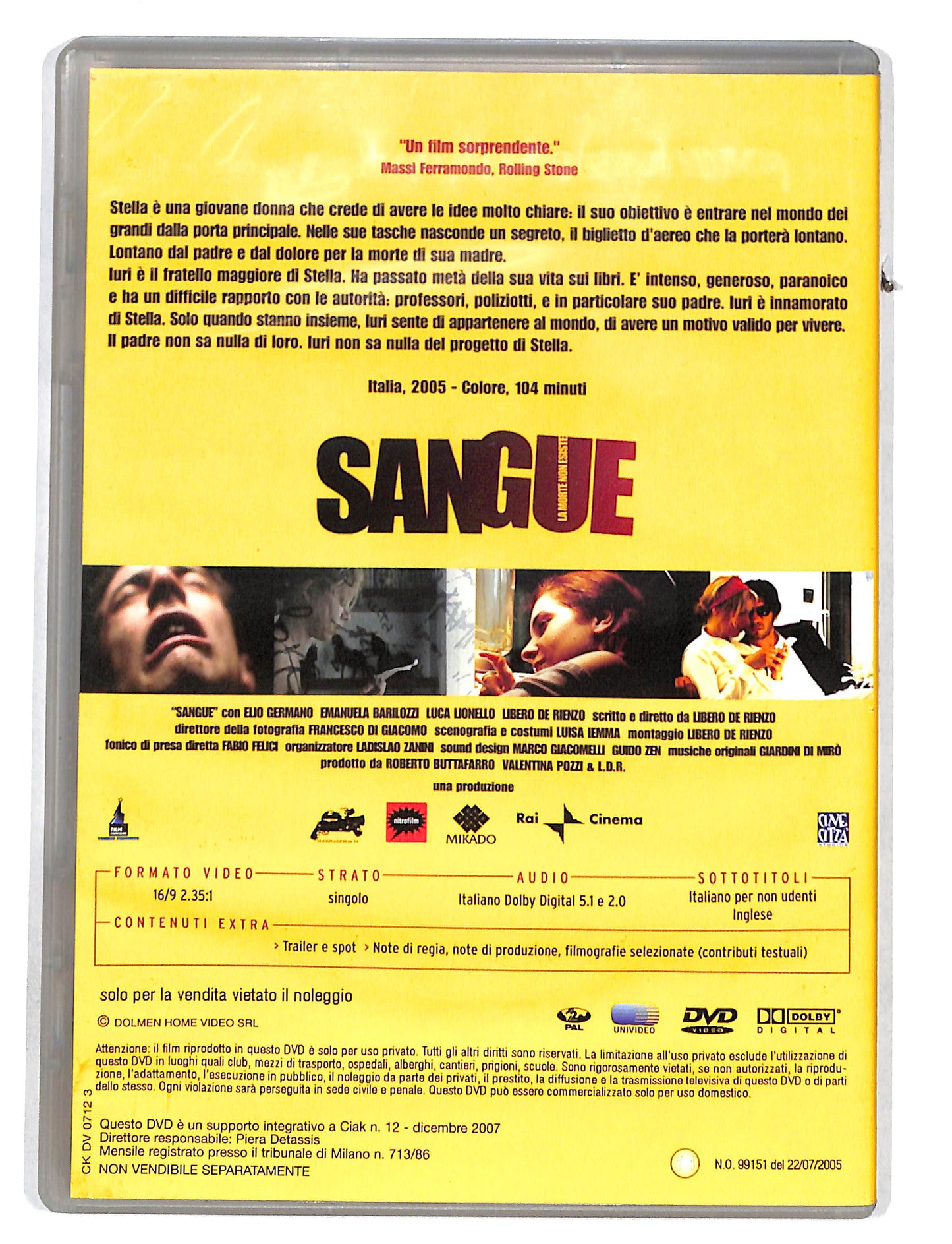 EBOND Sangue DVD DB711237