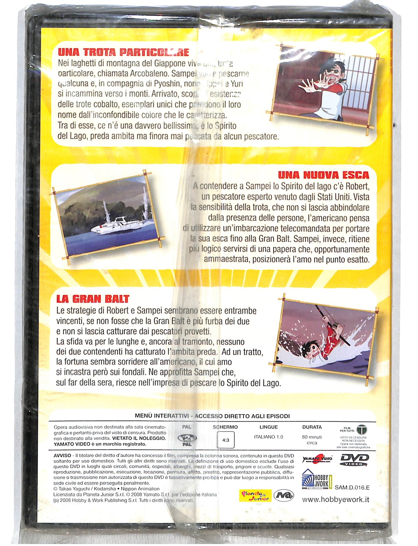 EBOND Sampei il ragazzo pescatore vol.16 EDITORIALE DVD DB711241