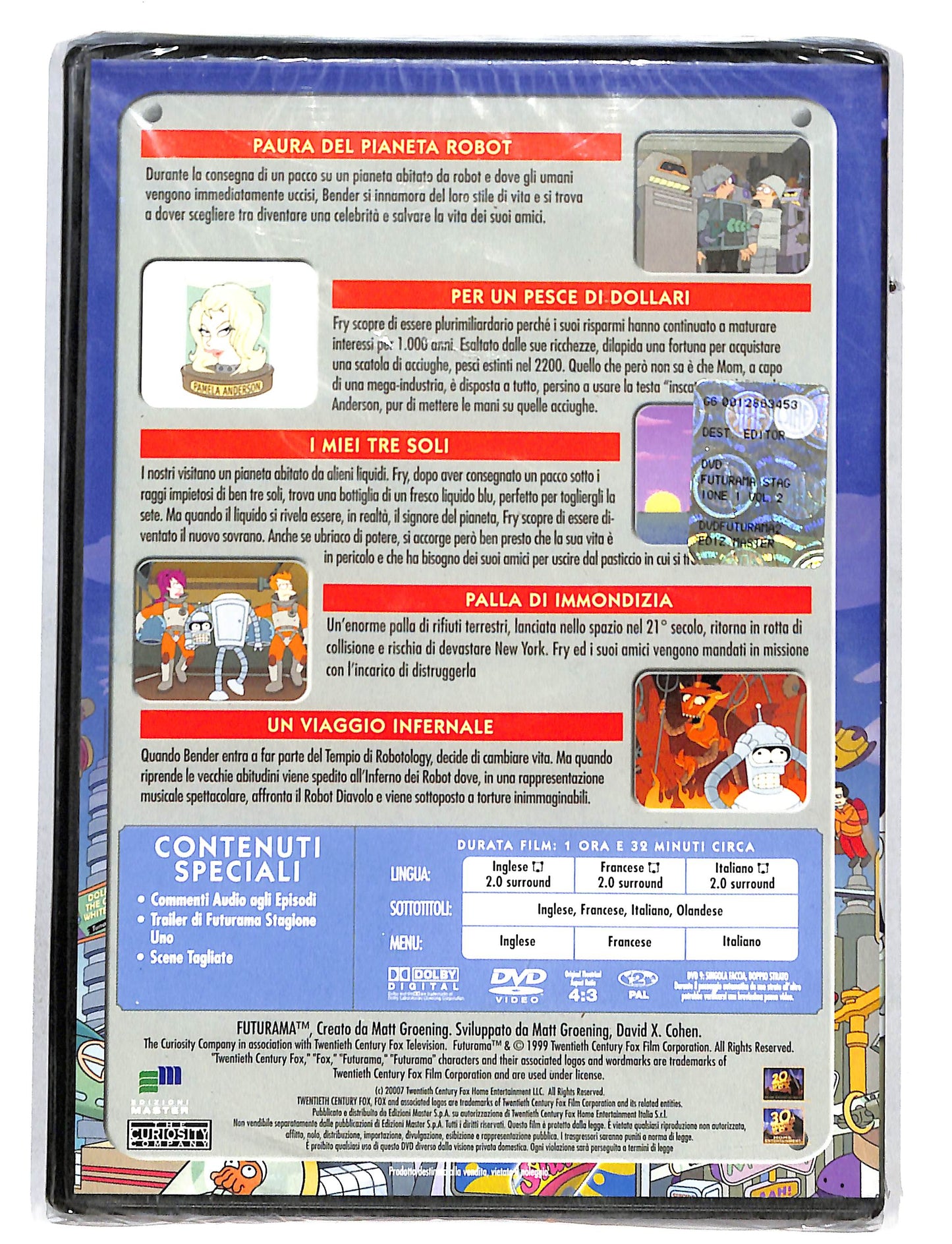 EBOND Futurama Stagione uno vol.2 EDITORIALE DVD DB711254