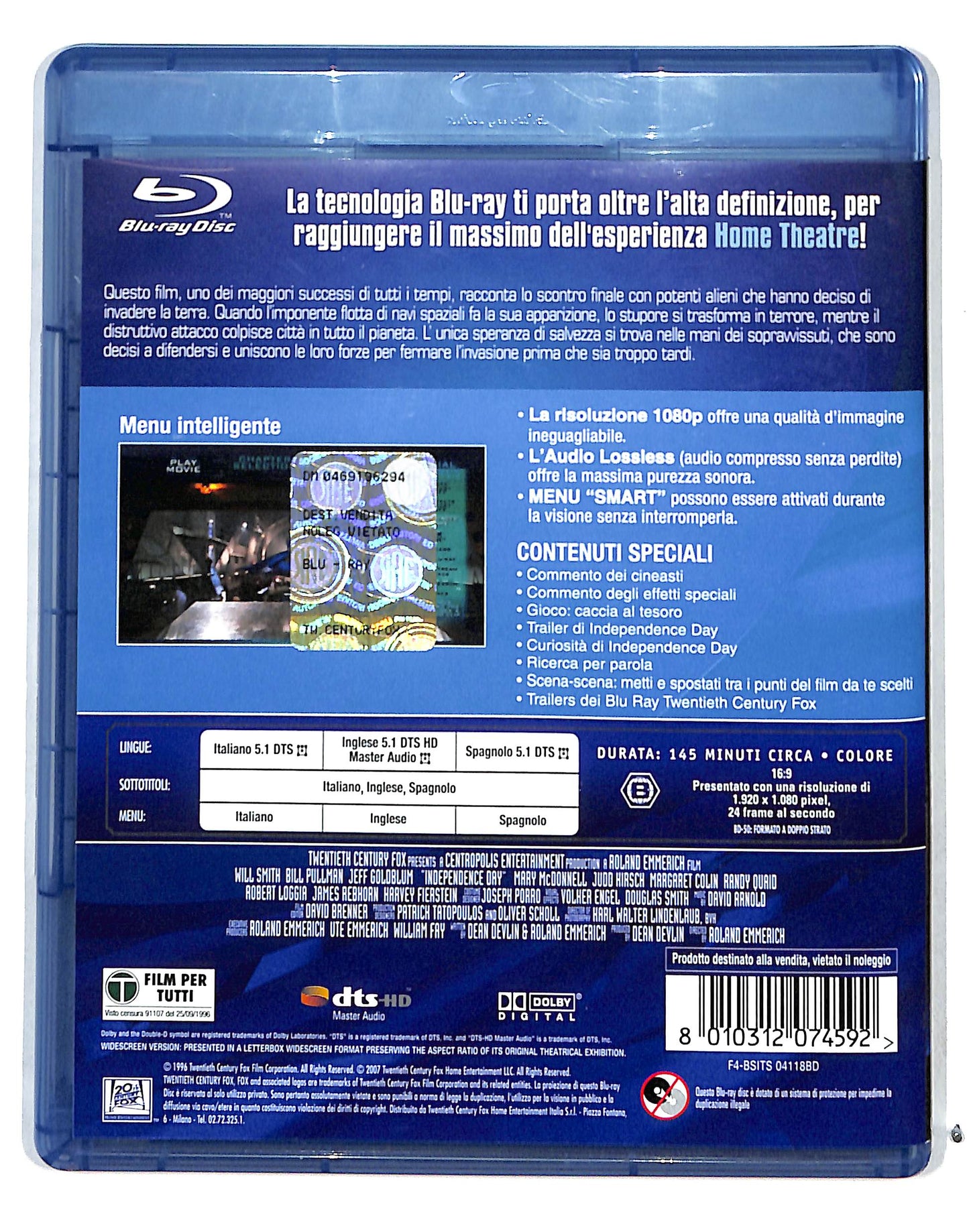EBOND Independence Day BLURAY DB711607