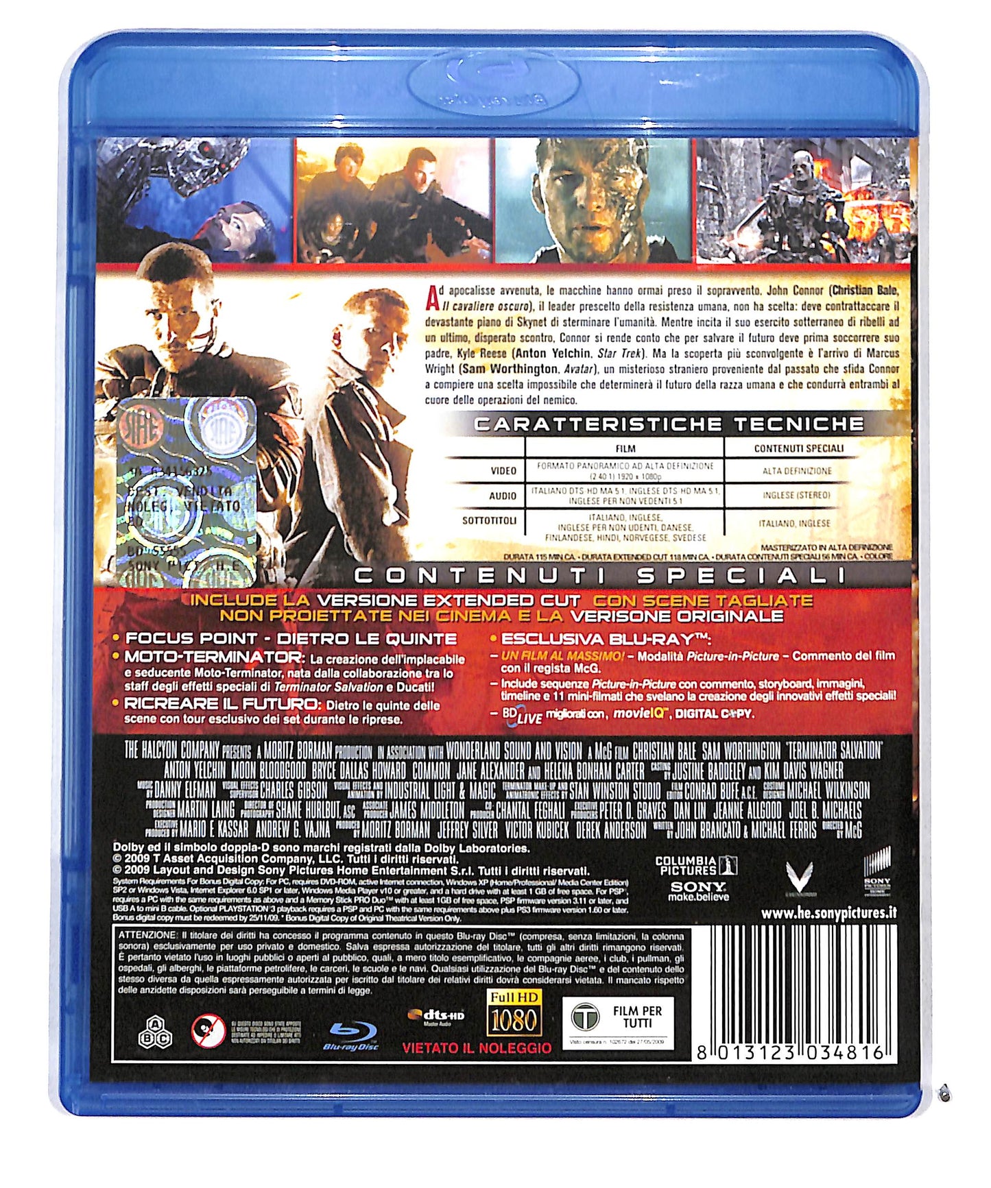 EBOND Terminator Salvation BLURAY BLURAY DB711646