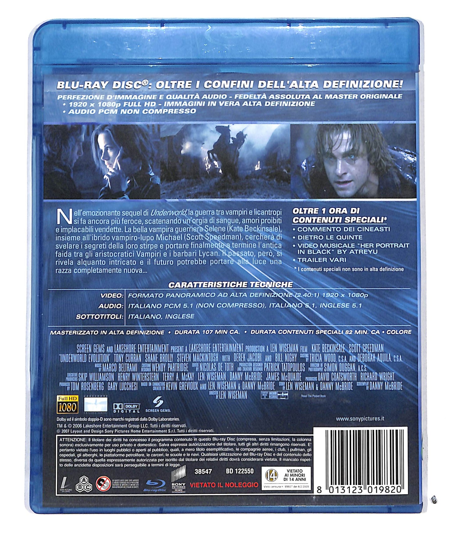 EBOND Underworld Evolution BLURAY DB711667