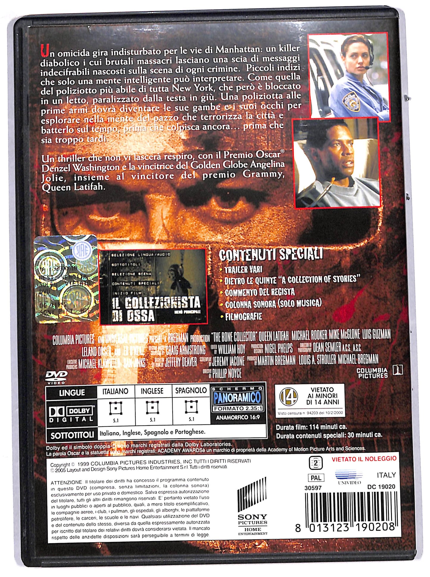 EBOND il collezionista di ossa DVD DB711858
