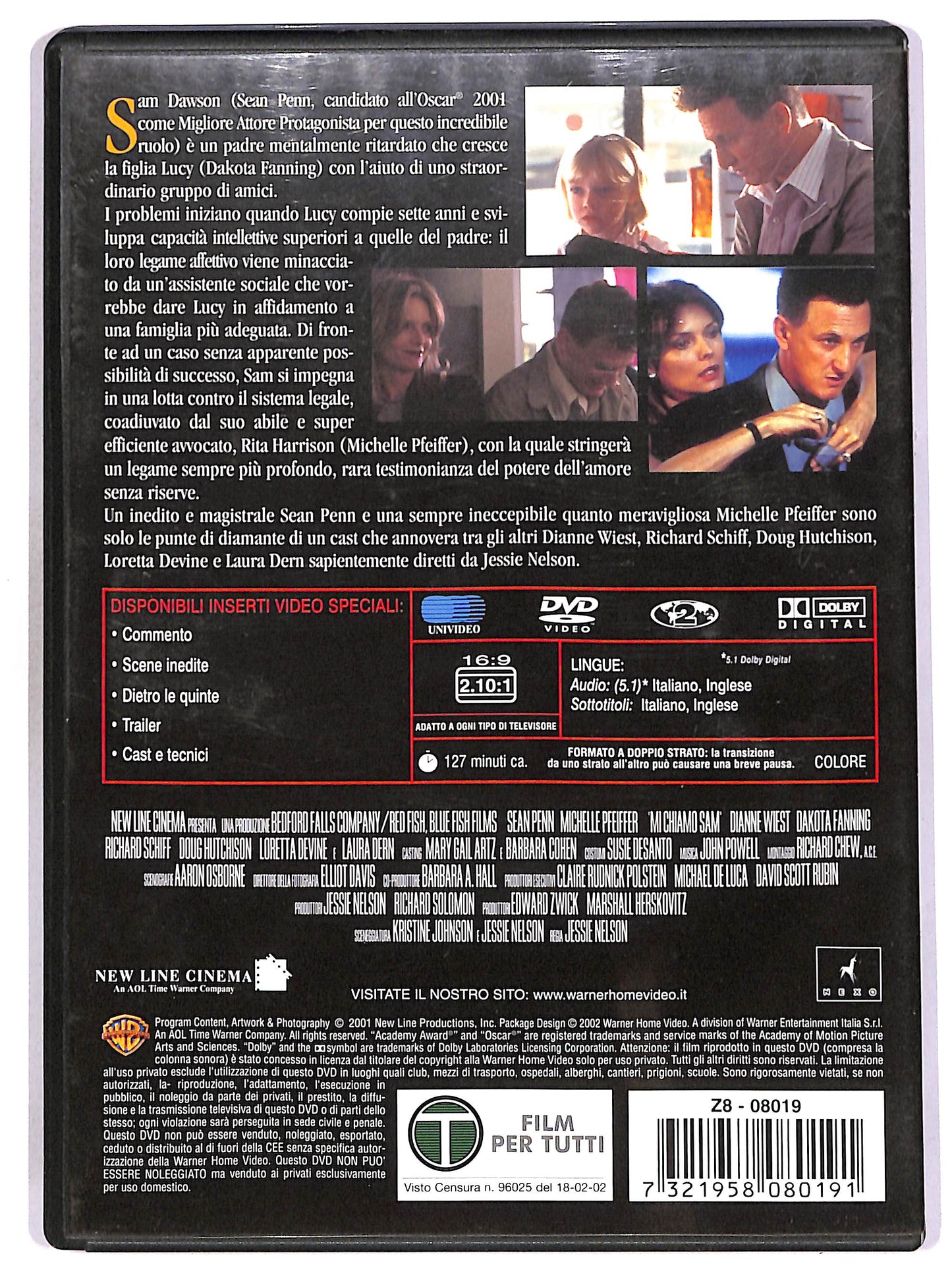 EBOND Mi chiamo Sam DVD DB712104