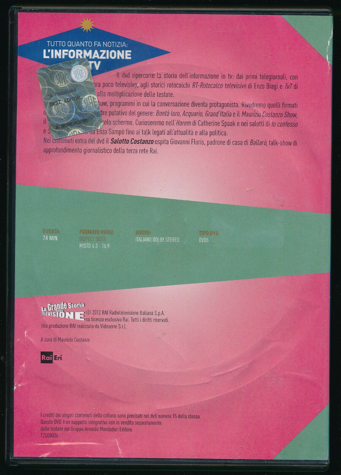 EBOND La Grande Storia Della Tv - Vol.10 Editoriale DVD DB712119