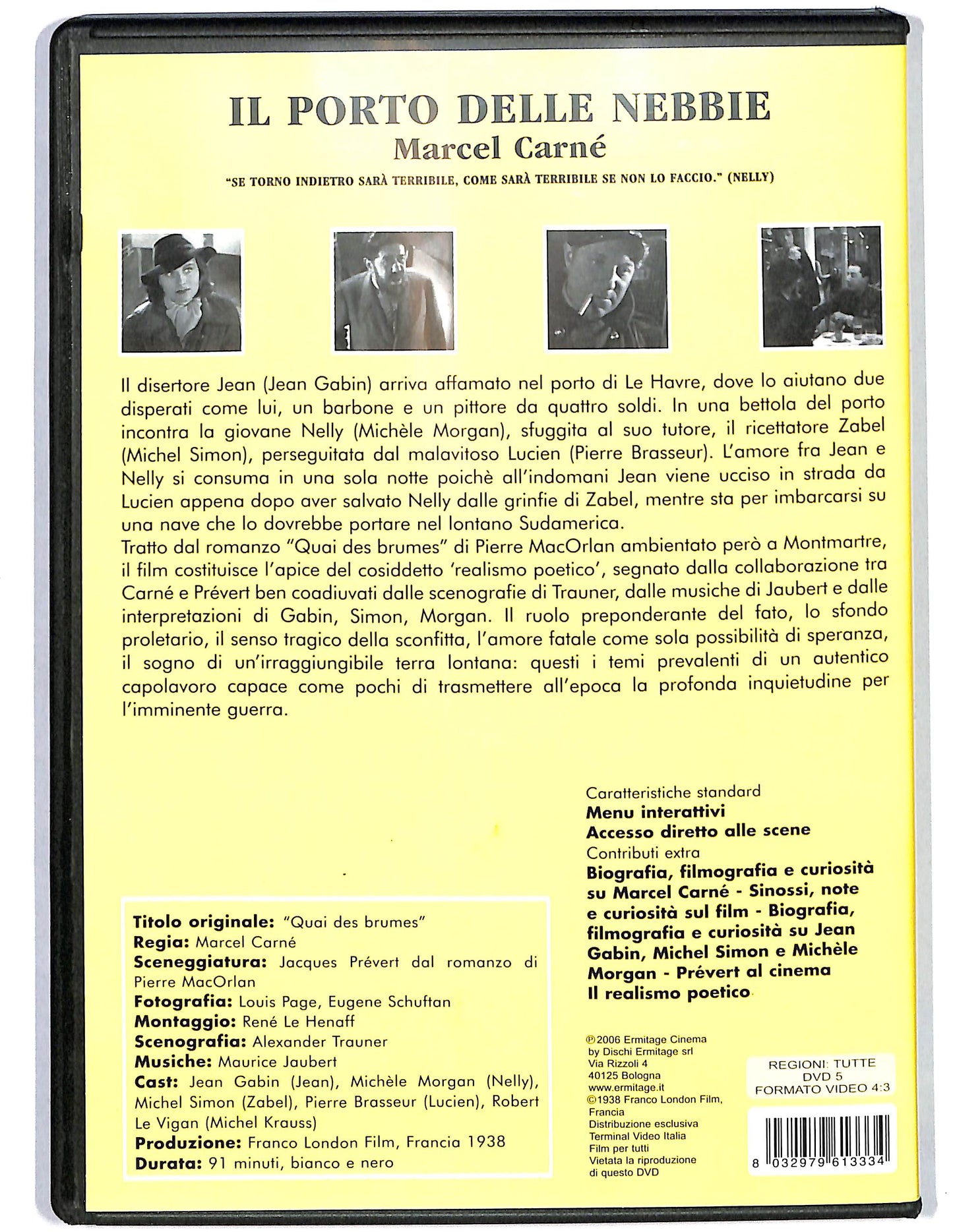 EBOND Il porto delle nebbie DVD DB712130