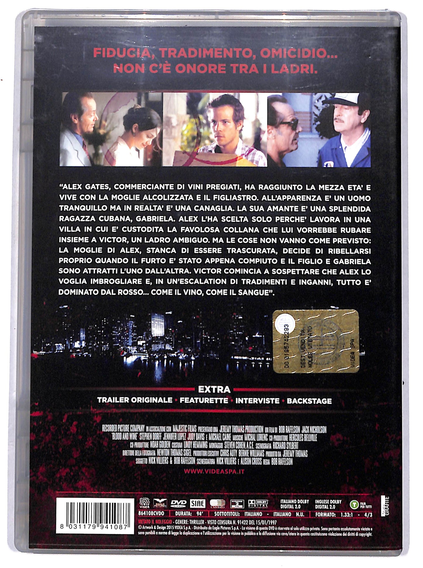 EBOND Blood & Wine DVD DB712301