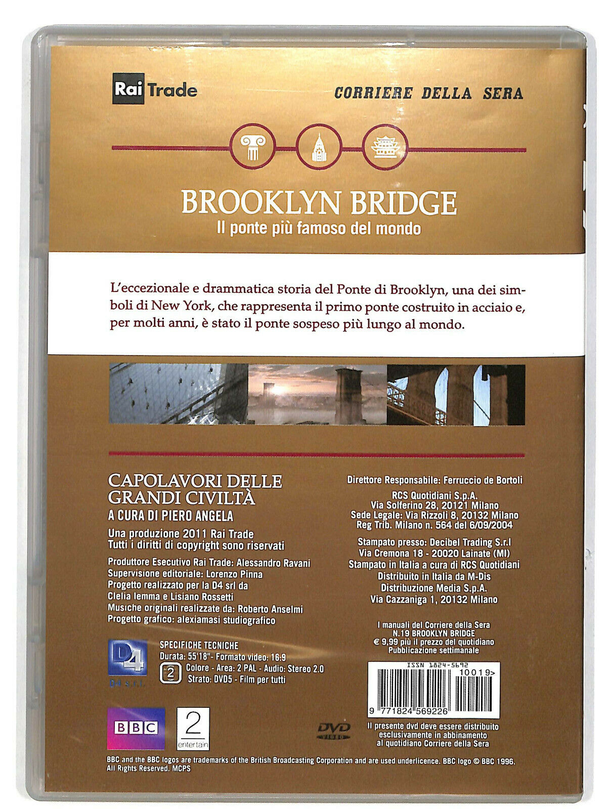 EBOND Capolavori Delle Grandi Civilta Brooklyn Bridge DVD DB712319