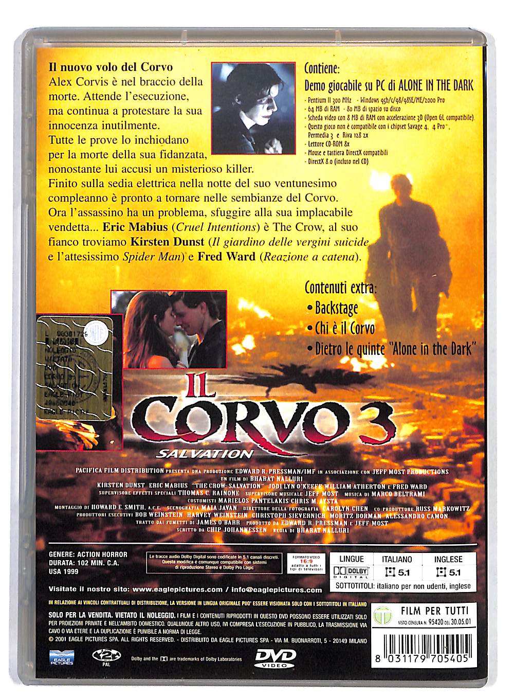 EBOND Il Corvo 3 Salvation DVD DB712459