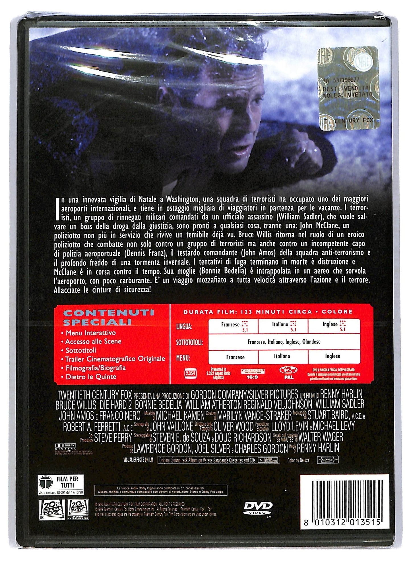 EBOND Die Hard 2 58 Minuti Per Morire DVD DB712462