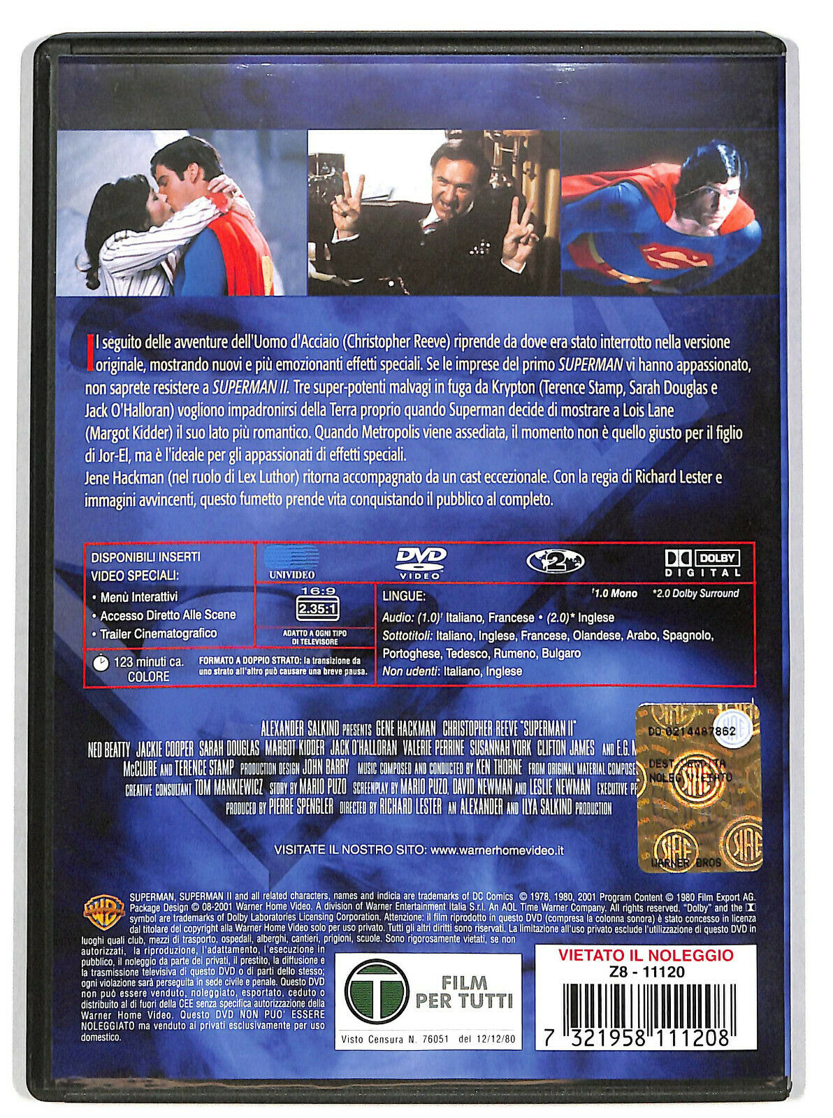 EBOND Superman 2 DVD DB712655