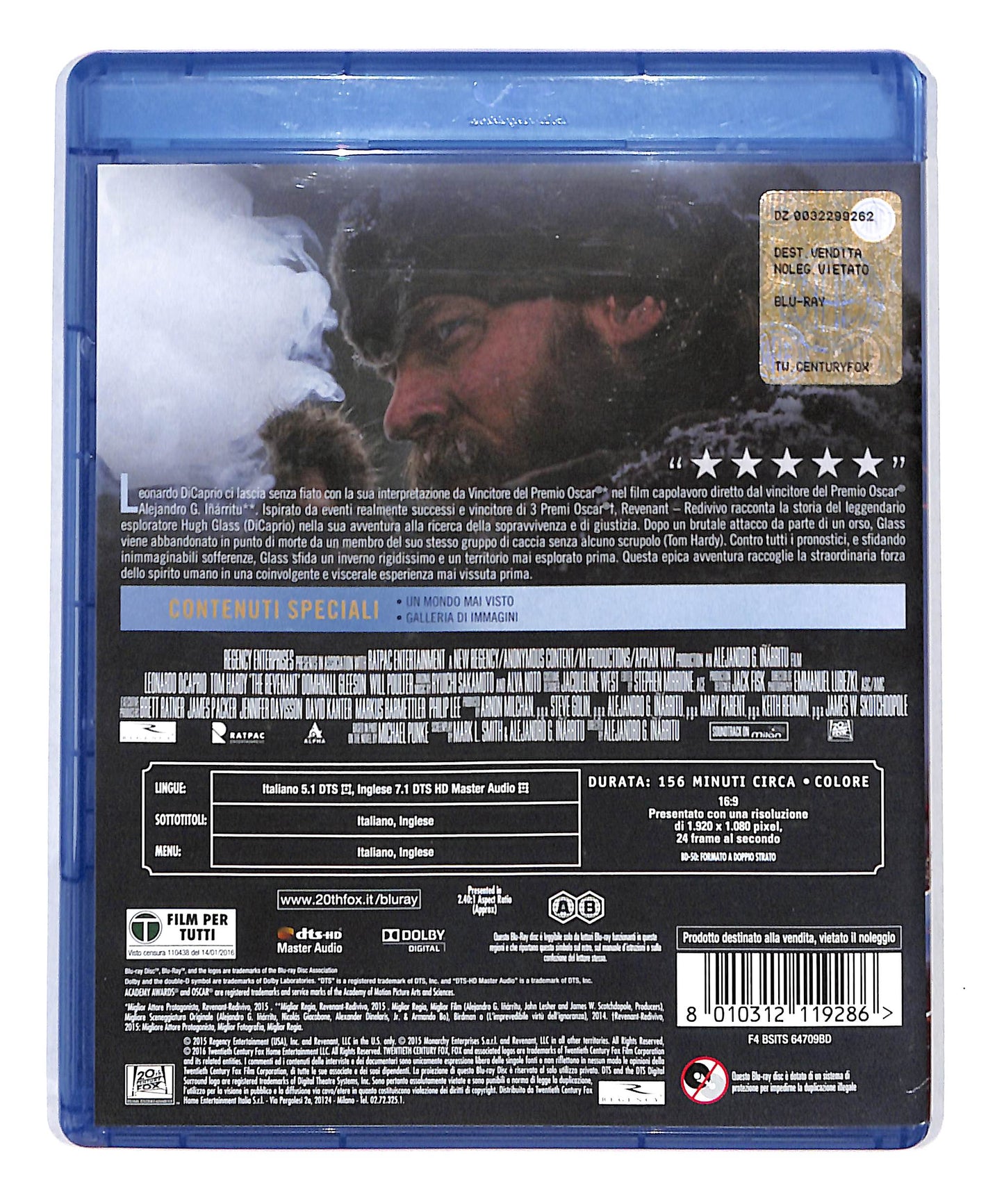EBOND Revenant - Redivivo BLURAY DB712707