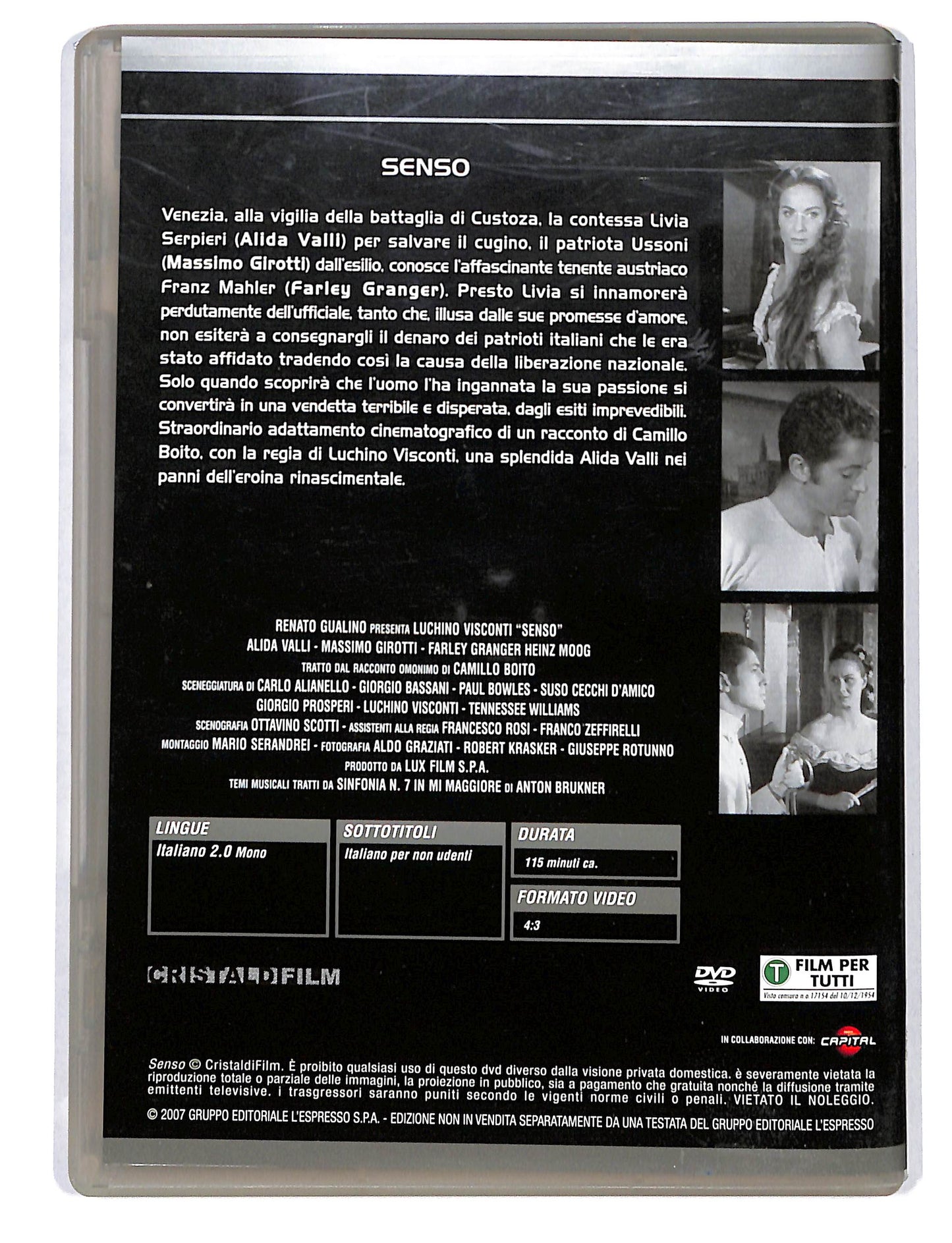 EBOND Luchino Visconti - Senso EDITORIALE DVD DB712746