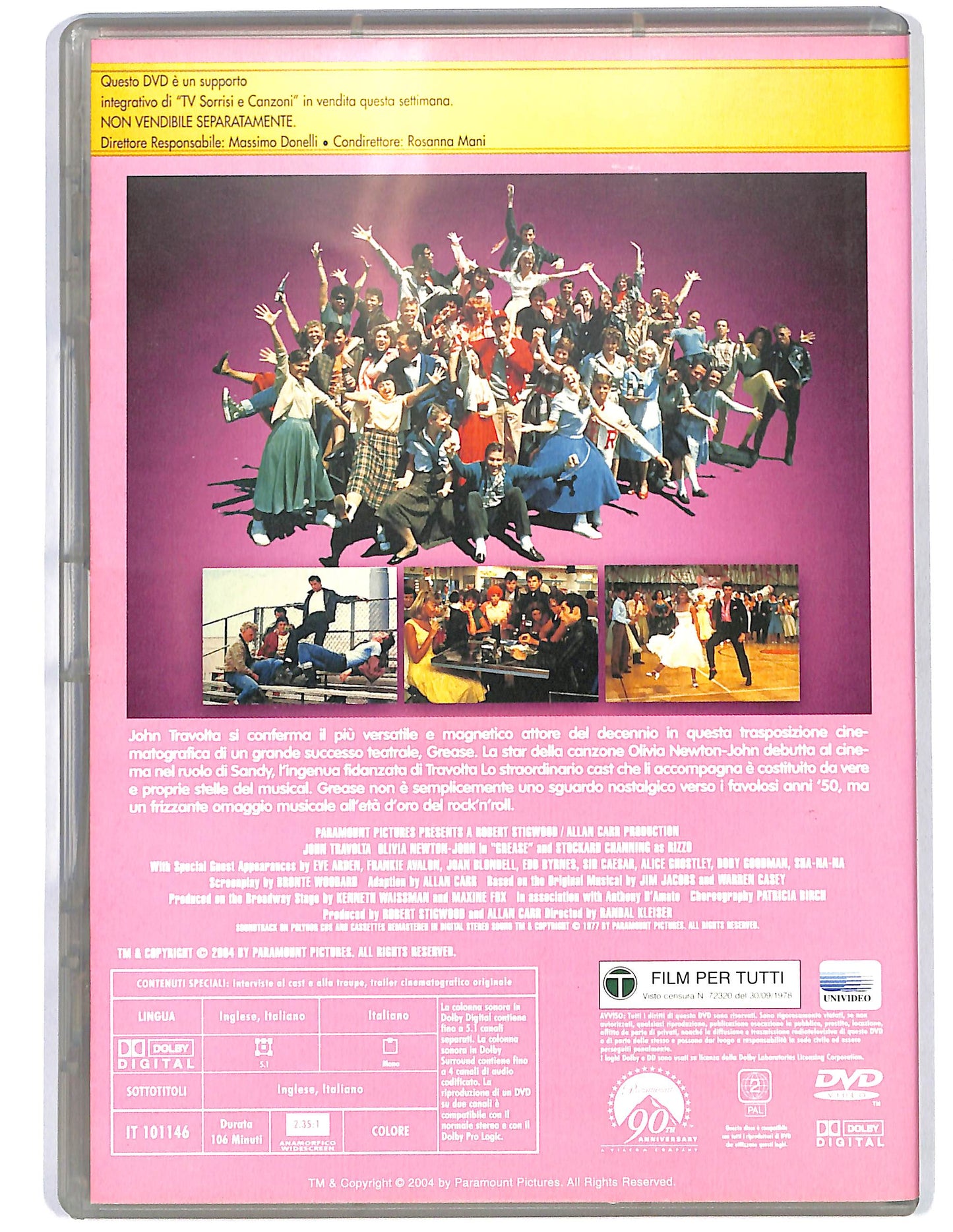 EBOND Grease EDITORIALE DVD DB712769