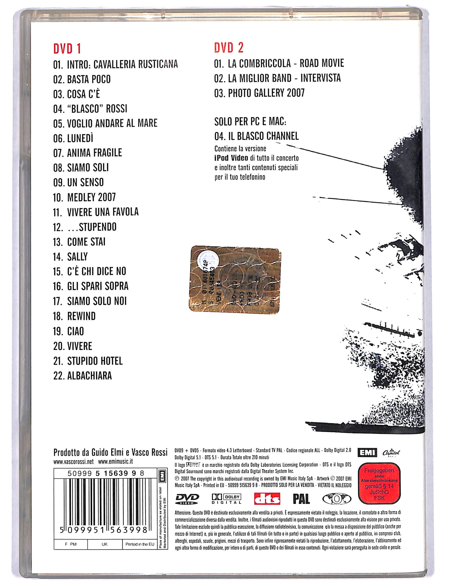 EBOND Vasco Olimpico 07 DVD DB712775