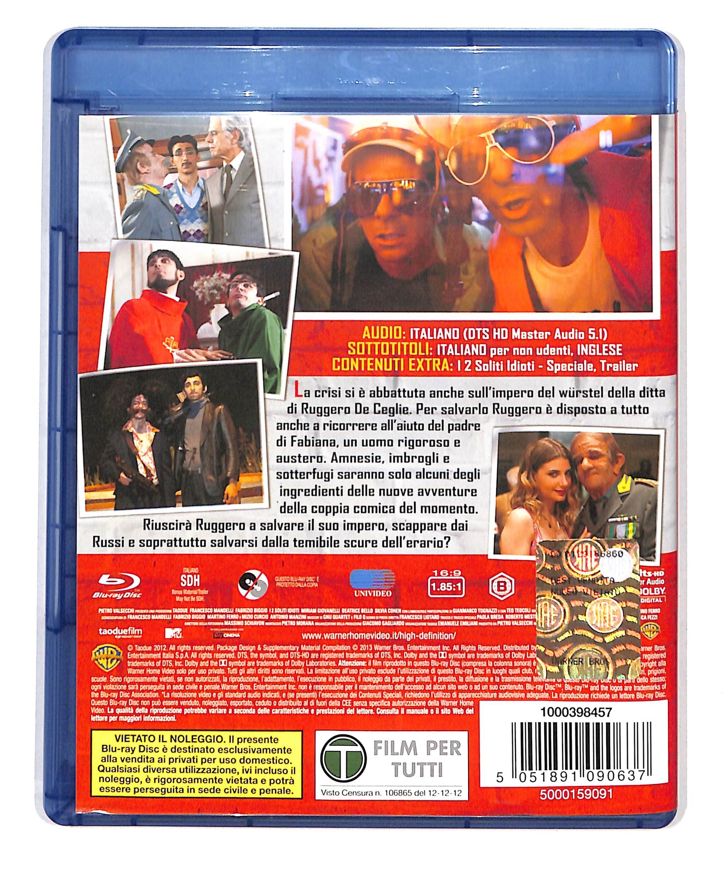 EBOND I 2 soliti idioti BLURAY DB712911