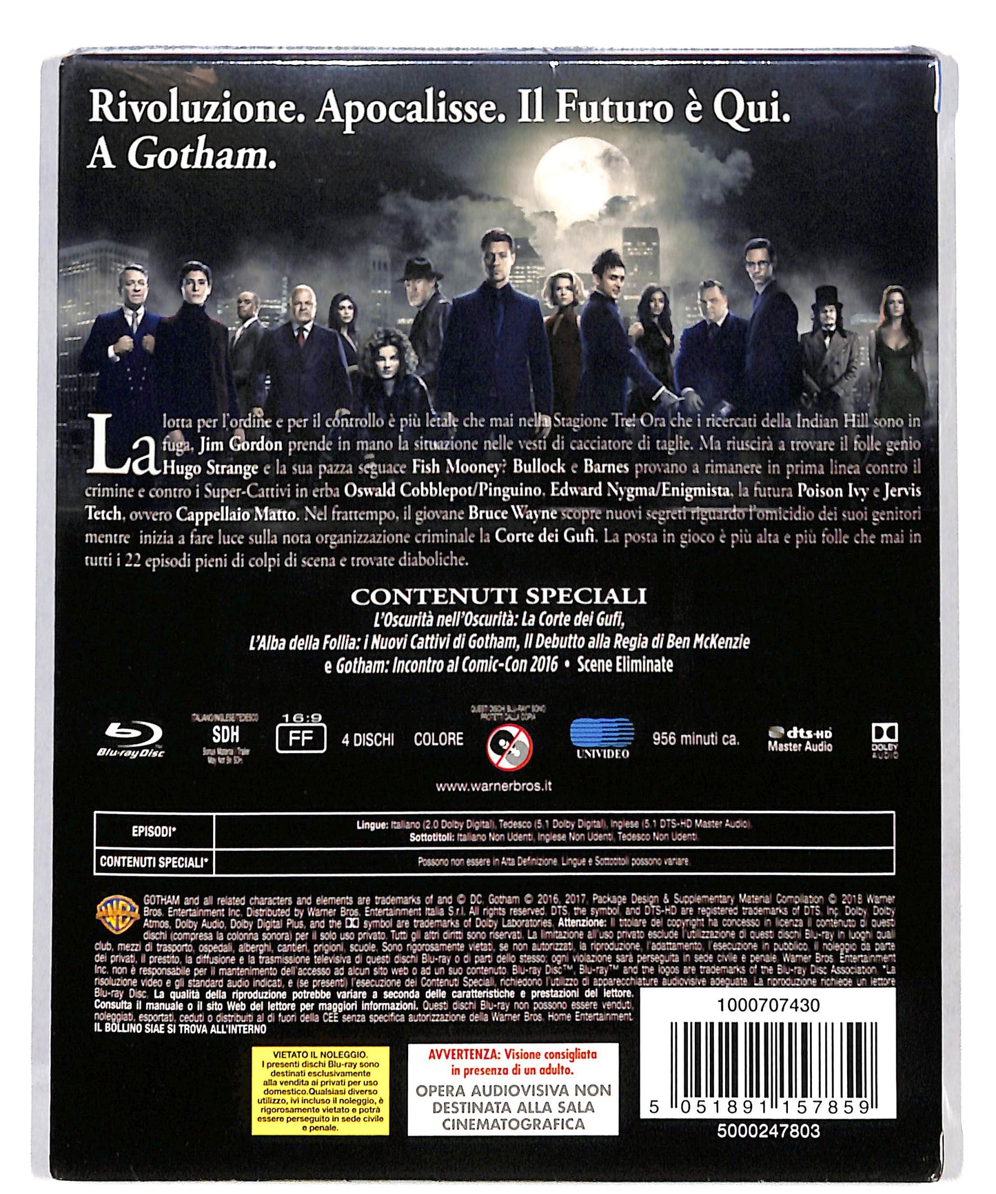 EBOND Gotham - Stagione 3 BLURAY DB712915