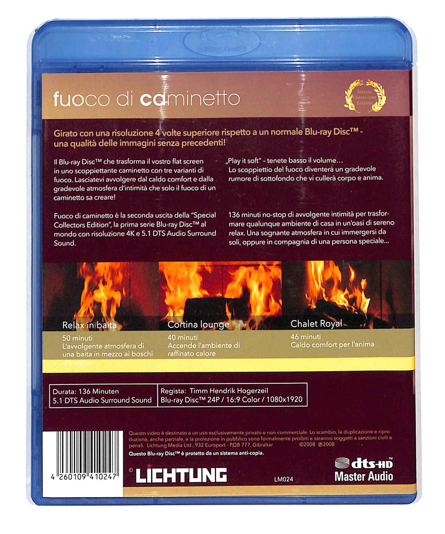 EBOND Fuoco Di Caminetto BLURAY DB712929