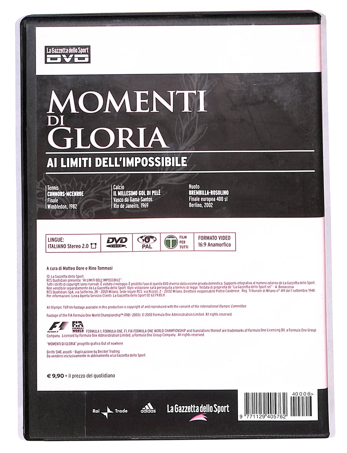 EBOND Momenti di gloria vol.6 ai limiti dell'impossibile DVD DB712971