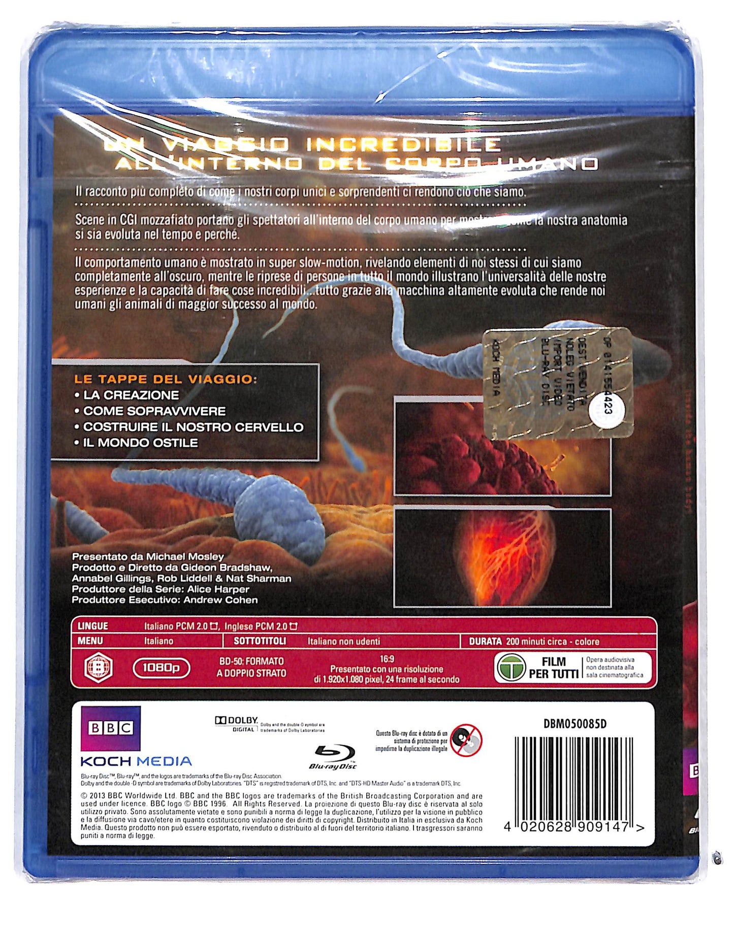 EBOND Lo straordinario viaggio nel corpo umano BLURAY BLURAY DB713208
