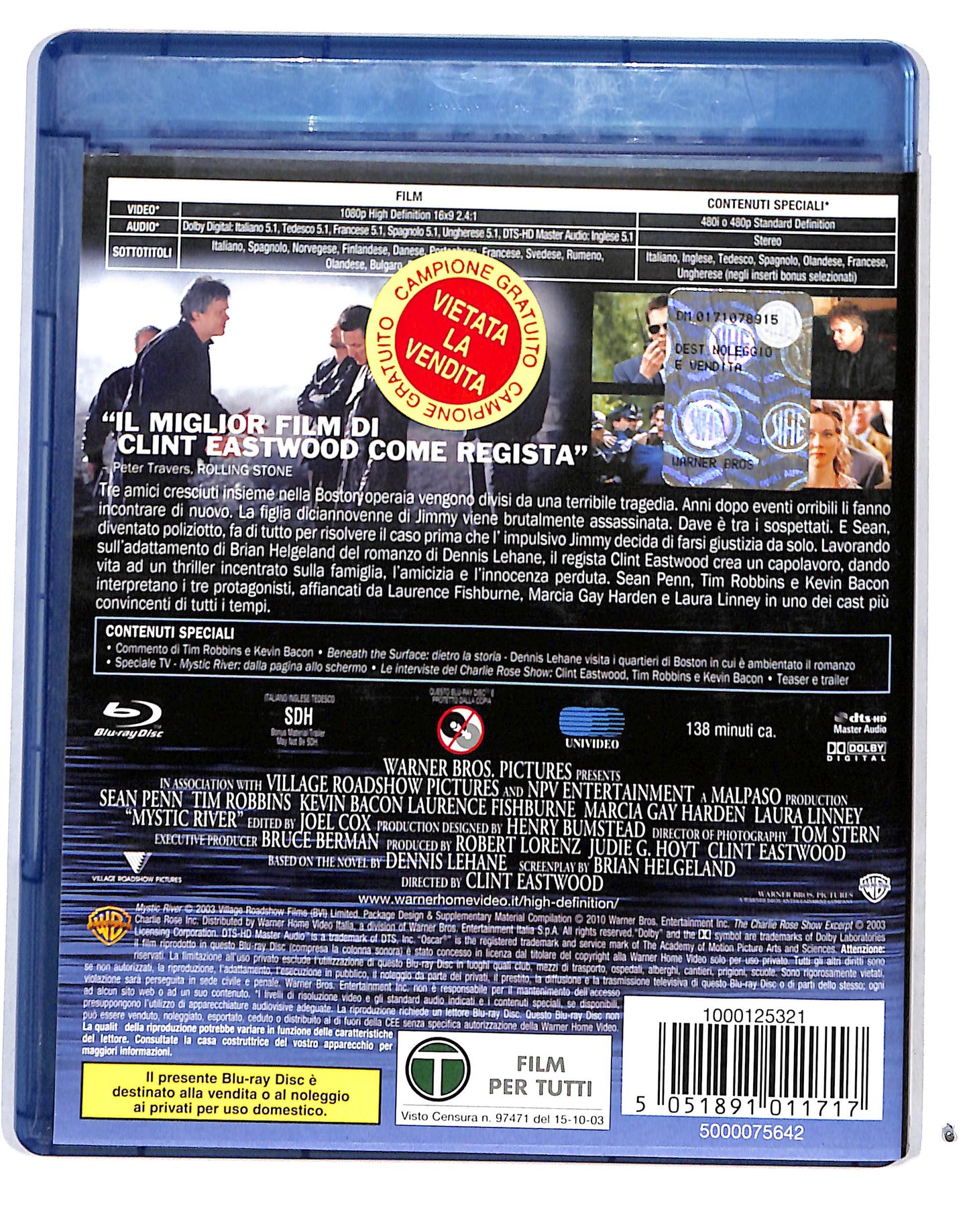 EBOND Mystic River BLURAY BLURAY DB713212