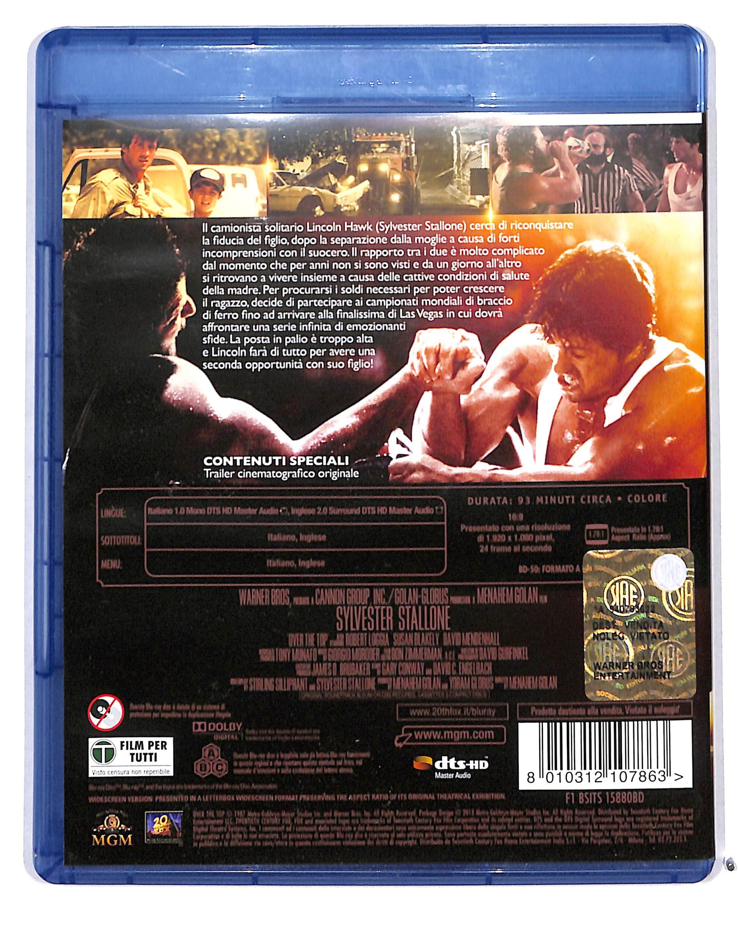 EBOND Over the Top BLURAY BLURAY DB713251