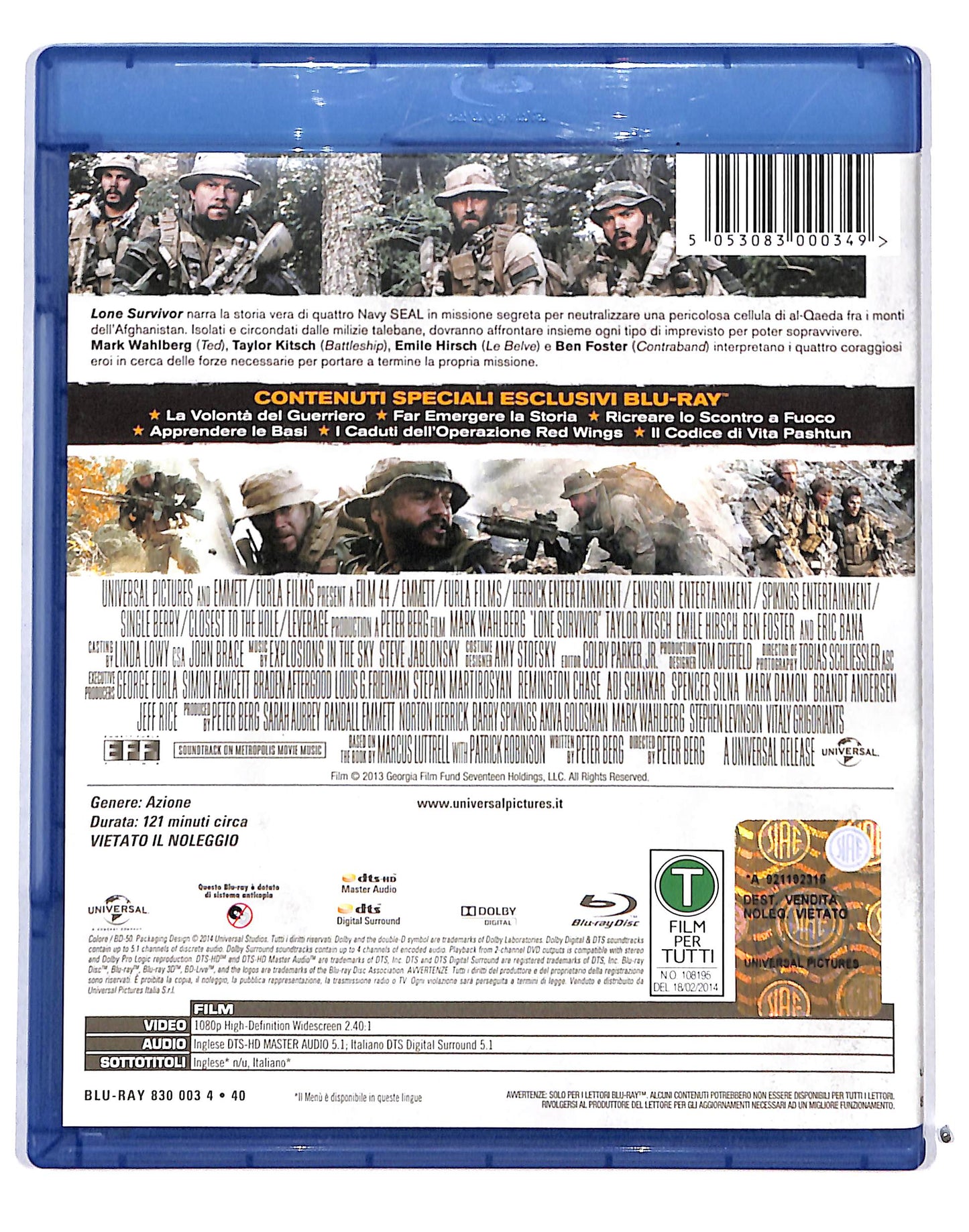 EBOND Lone Survivor BLURAY BLURAY DB713252