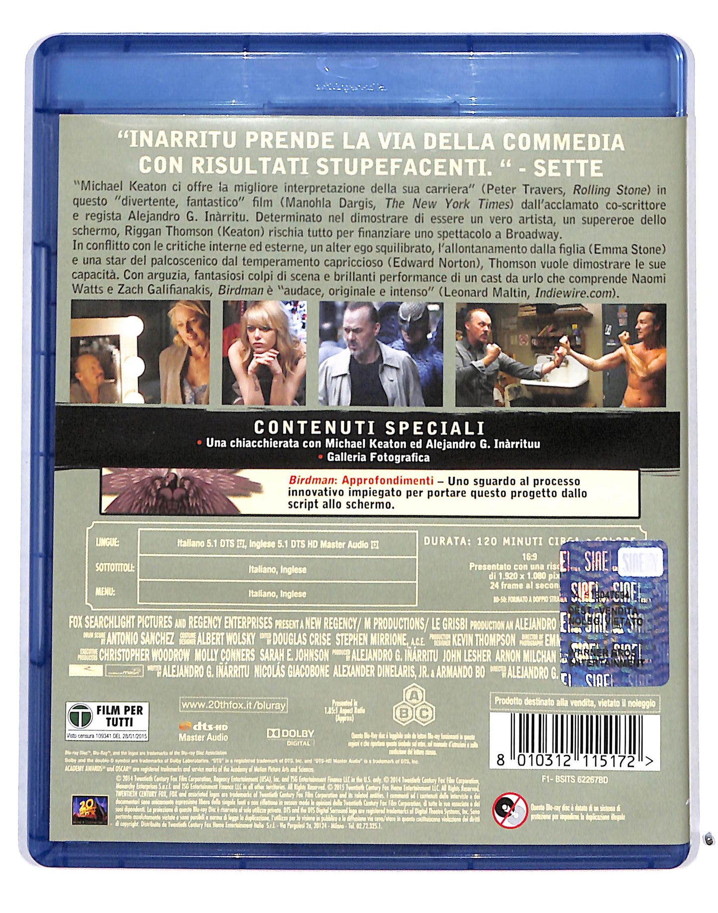 EBOND Birdman BLURAY BLURAY DB713254